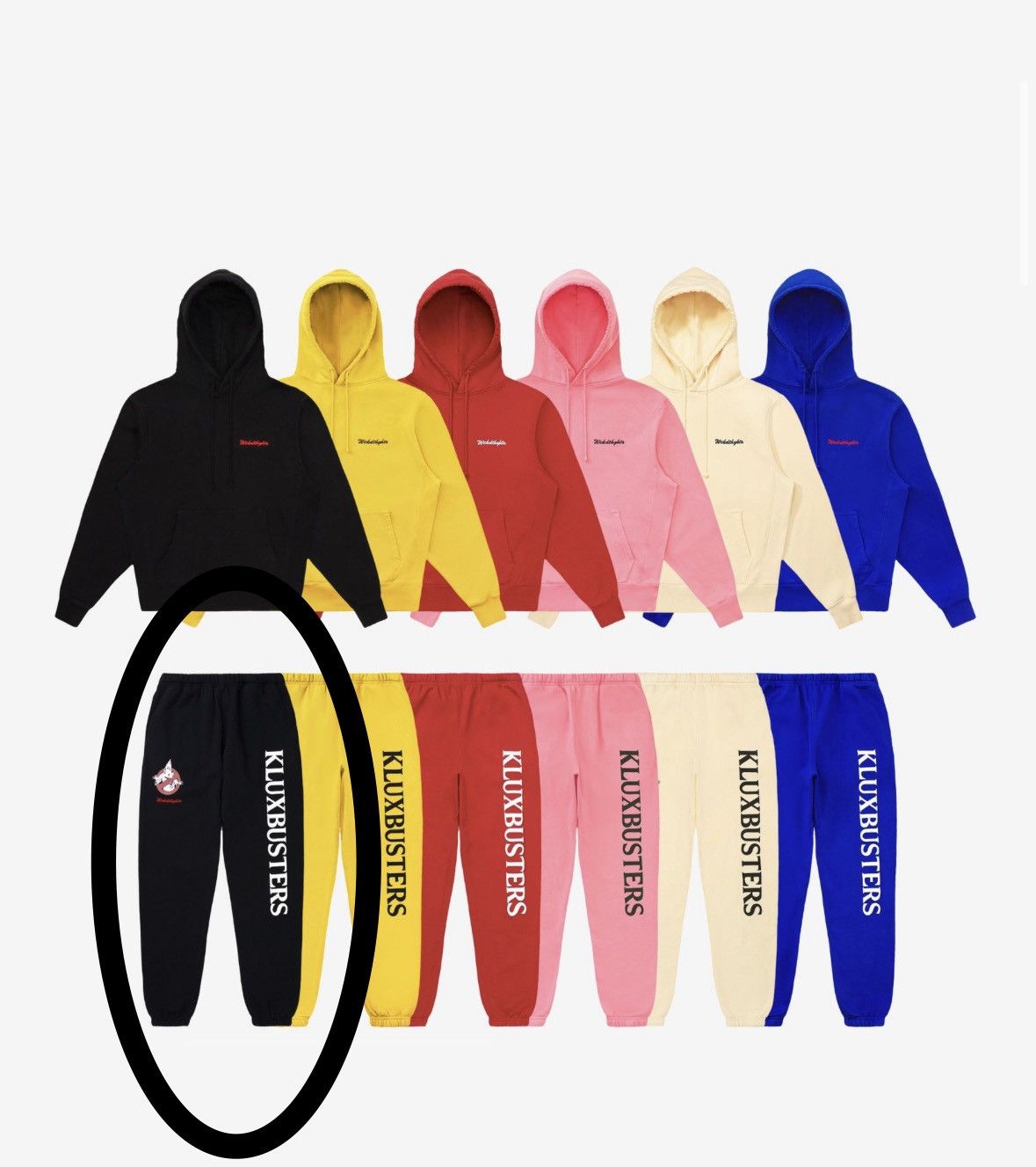 Wckdthghts Black Sweatpants
