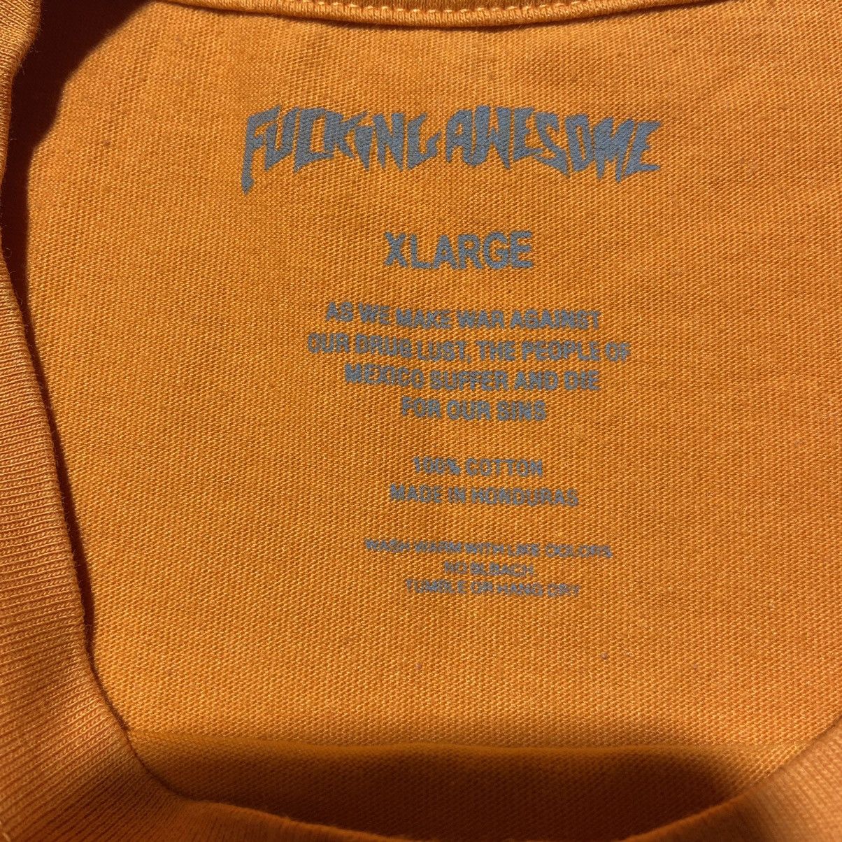 Fucking Awesome Fucking Awesome SS18 Car Burn T-Shirt Size US L / EU 52-54 / 3 - 6 Thumbnail