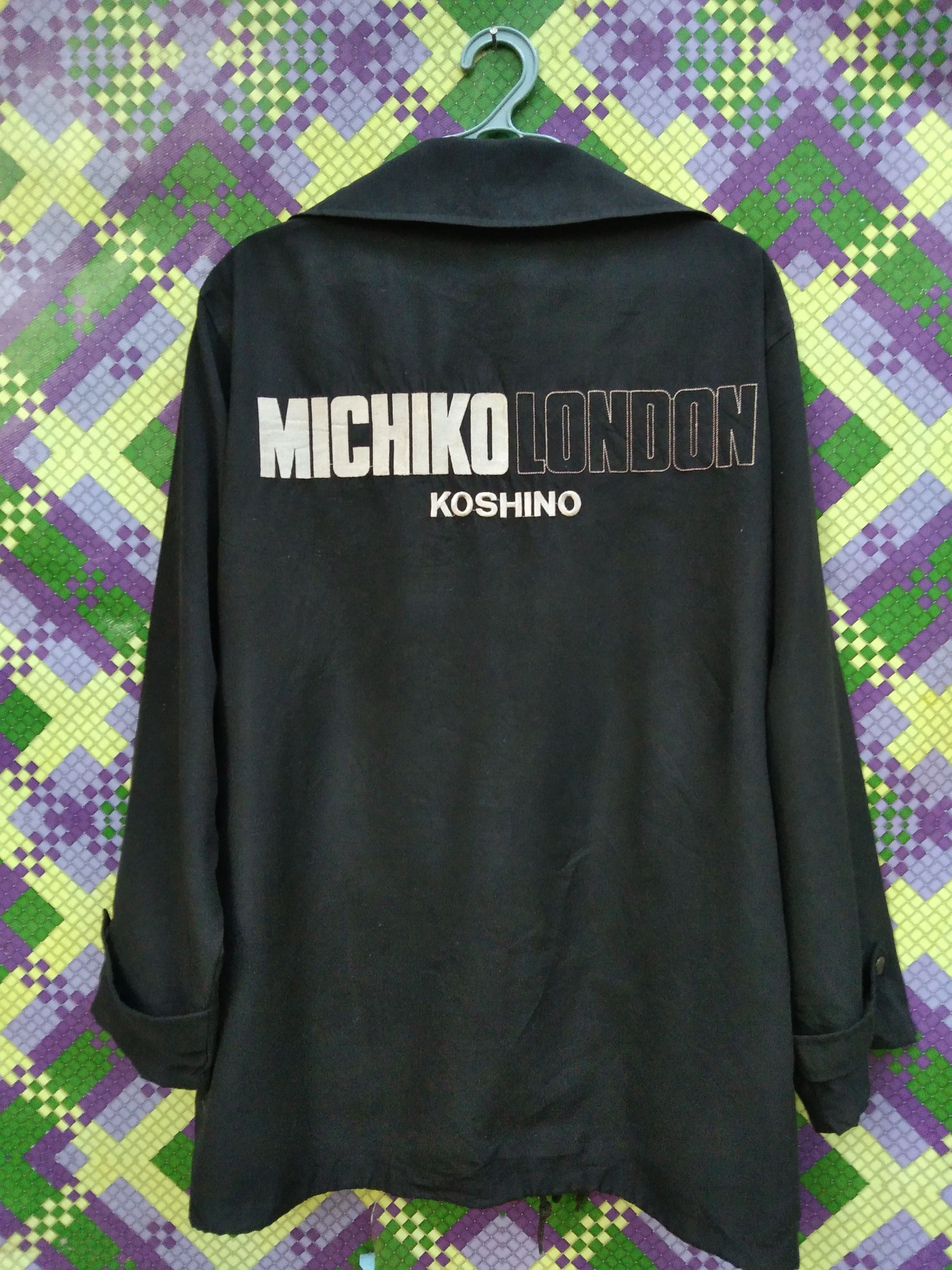 image of Michiko Koshino London Lightlayers Jacket in Black, Men's (Size Large)