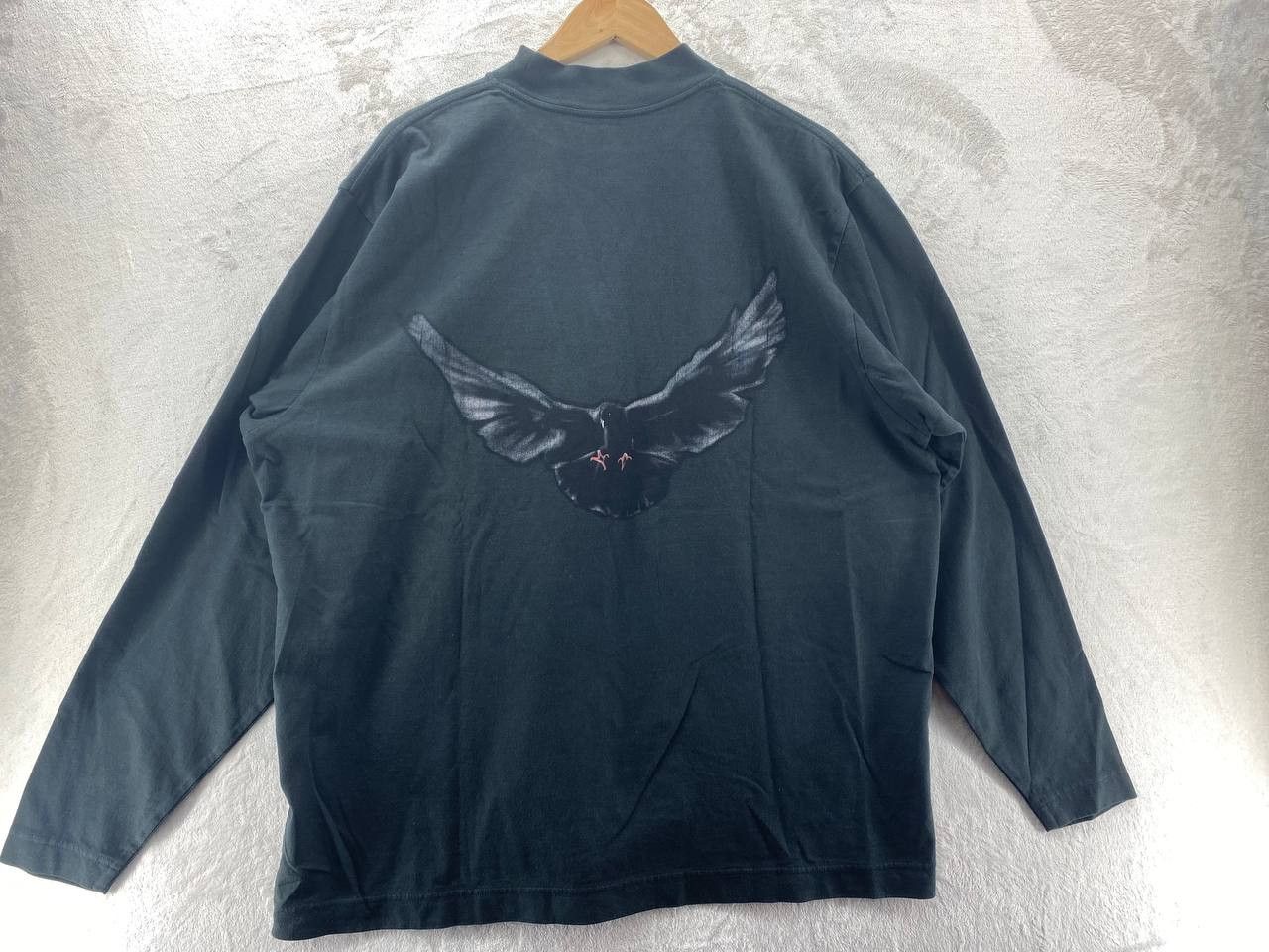 Yeezy Gap by Balenciaga Dove Longsleeve Tee Black S