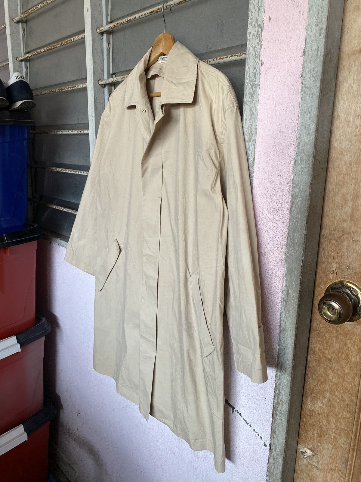 Designer × Issey Miyake × Japanese Brand Plantation by Issey Miyake Trench Coat Size M / US 6-8 / IT 42-44 - 3 Thumbnail