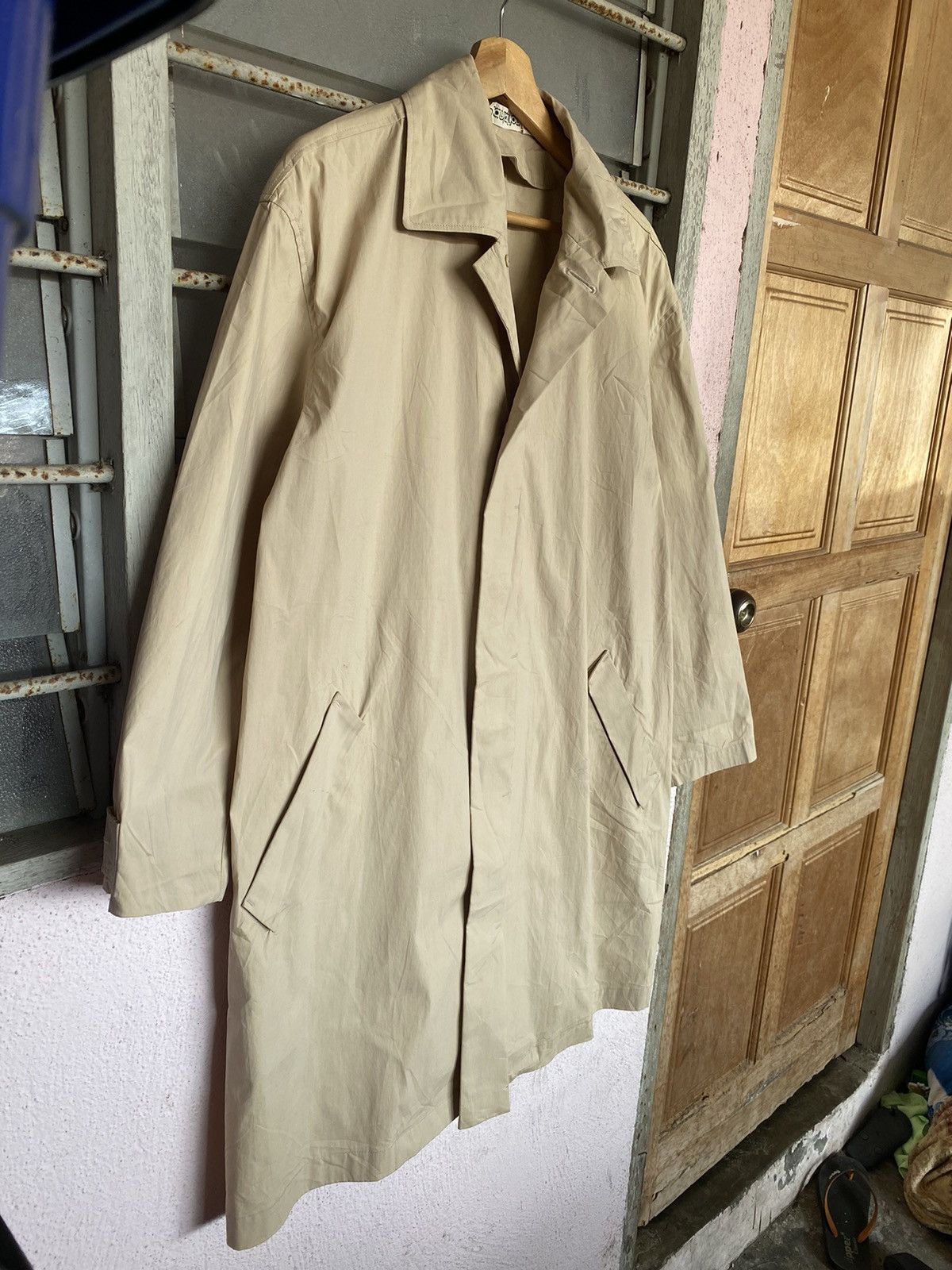 Designer × Issey Miyake × Japanese Brand Plantation by Issey Miyake Trench Coat Size M / US 6-8 / IT 42-44 - 4 Thumbnail