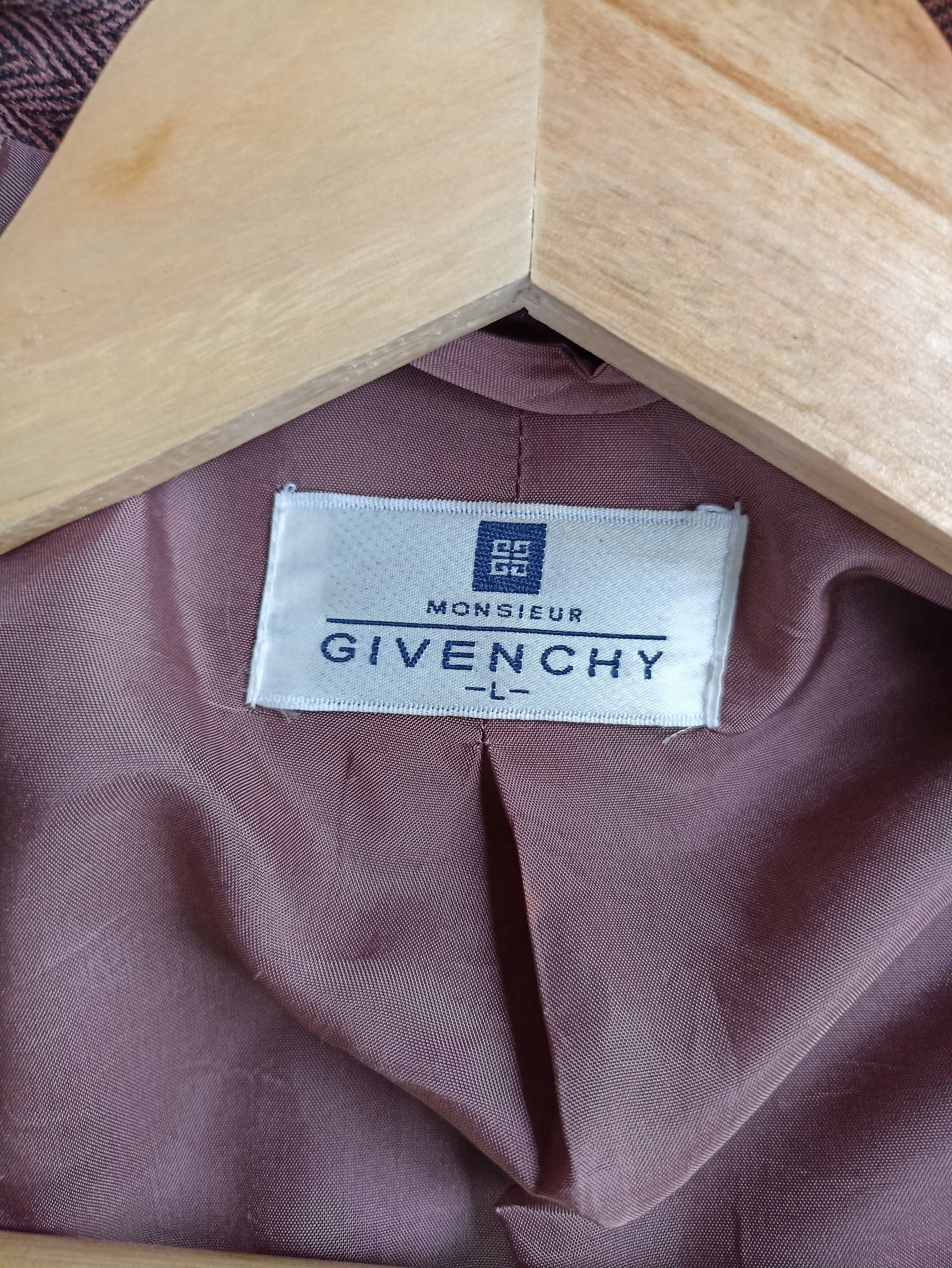 Designer × Givenchy Vintage Givenchy Monsieur Woolmark Cloak capes Size US L / EU 52-54 / 3 - 6 Thumbnail