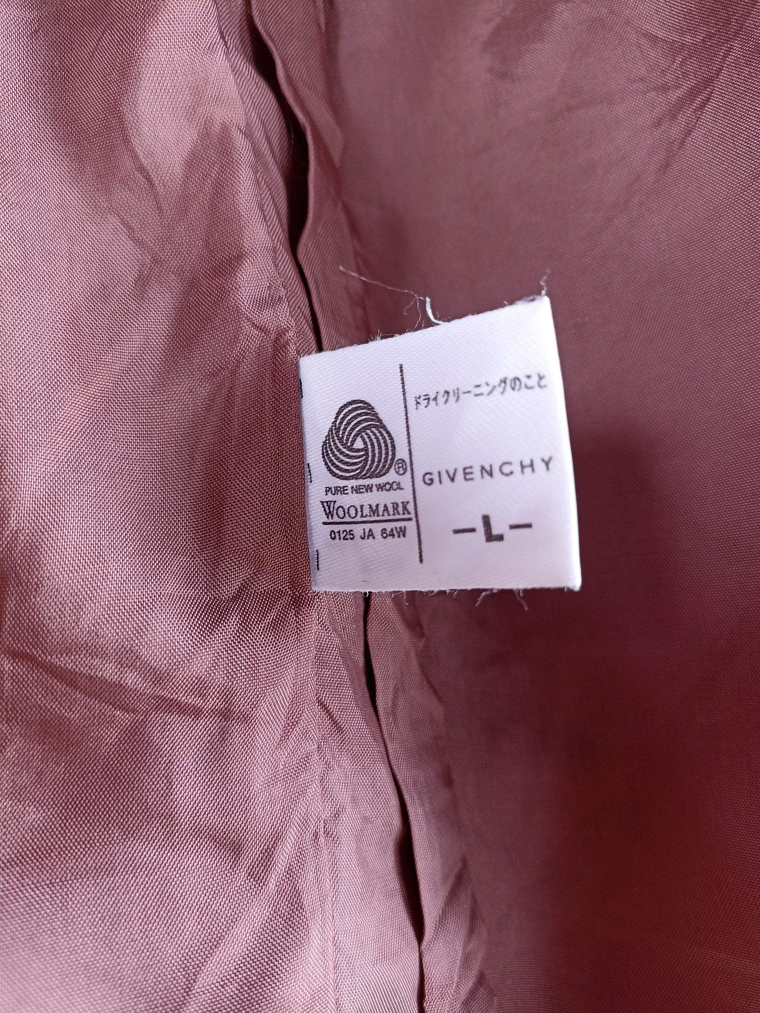 Designer × Givenchy Vintage Givenchy Monsieur Woolmark Cloak capes Size US L / EU 52-54 / 3 - 7 Thumbnail