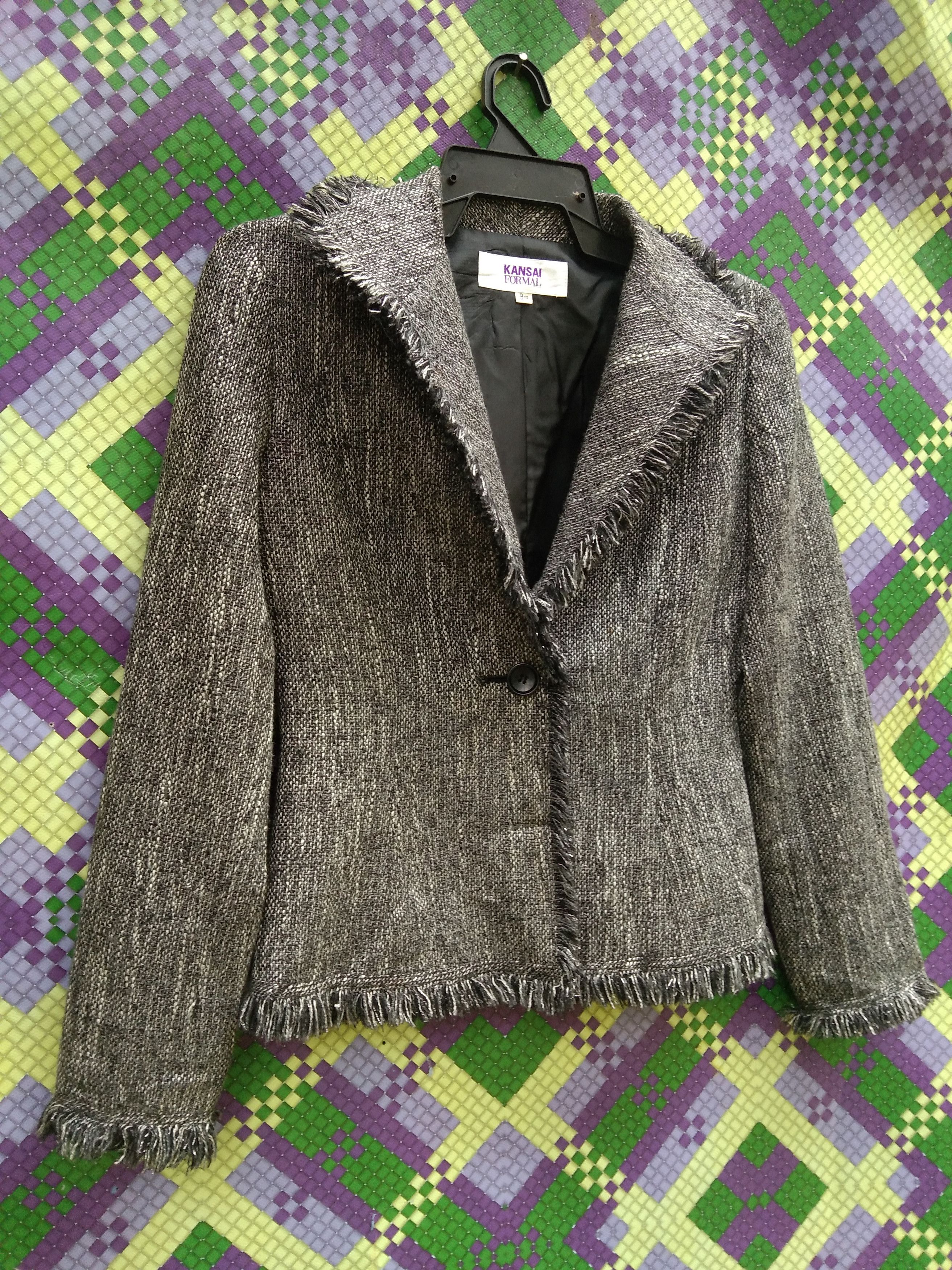 Designer × Kansai Yamamoto KANSAI FORMAL WOMEN'S RARE BLAZER Size XS / US 0-2 / IT 36-38 - 1 Thumbnail