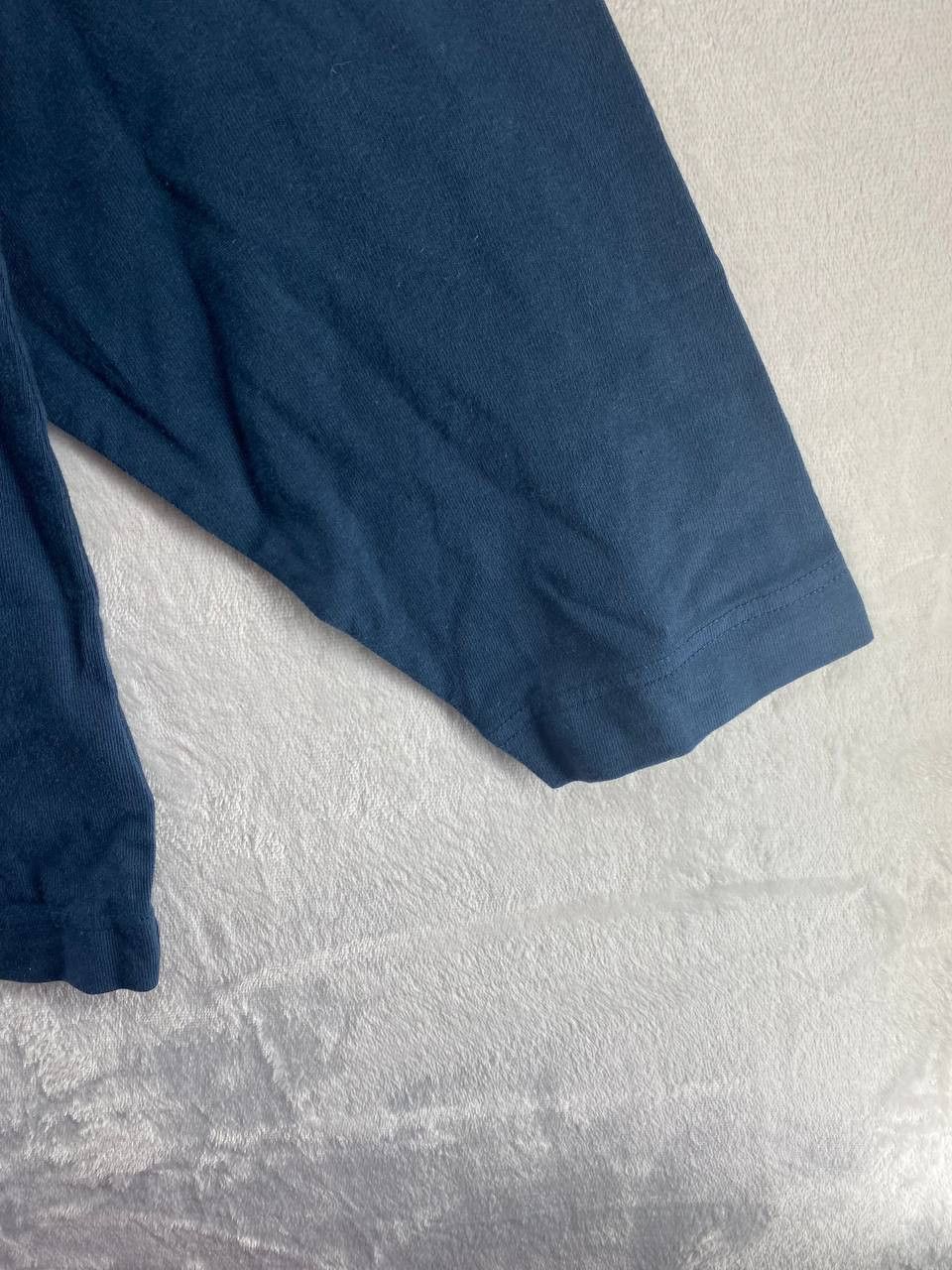 Gap × Kanye West Yeezy Gap by Balenciaga Dove Longsleeve Tee Dark Blue XL Size US XL / EU 56 / 4 - 6 Thumbnail