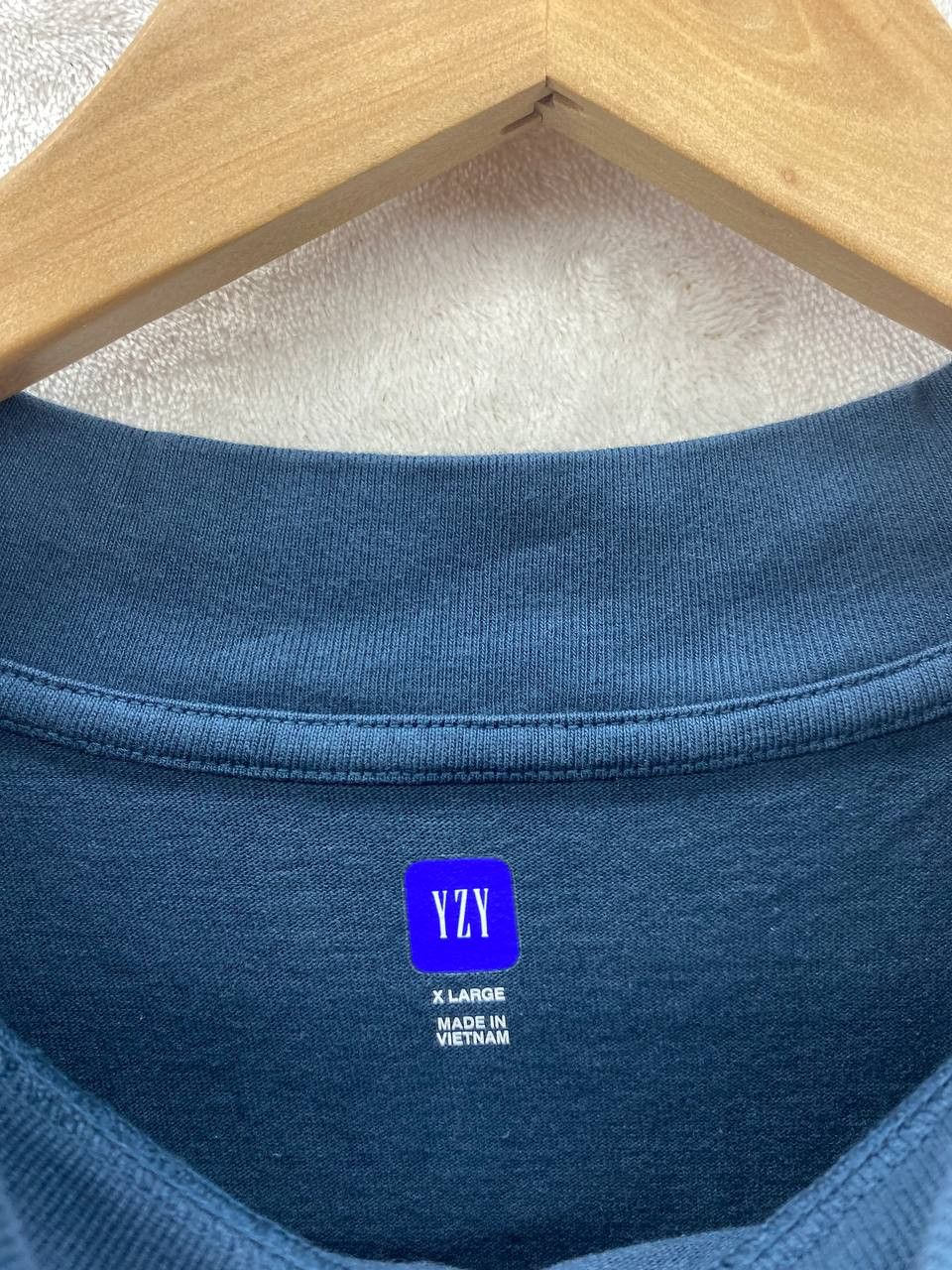 Gap × Kanye West Yeezy Gap by Balenciaga Dove Longsleeve Tee Dark Blue XL Size US XL / EU 56 / 4 - 5 Thumbnail