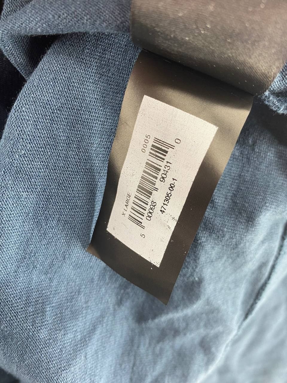 Gap × Kanye West Yeezy Gap by Balenciaga Dove Longsleeve Tee Dark Blue XL Size US XL / EU 56 / 4 - 9 Thumbnail