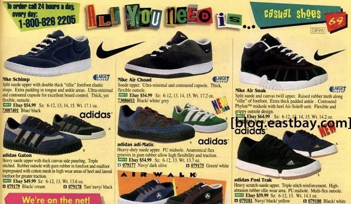 Nike RARE Nike Pre-Sb 1996 Choad Skate Shoe Size US 8.5 / EU 41-42 - 10 Thumbnail
