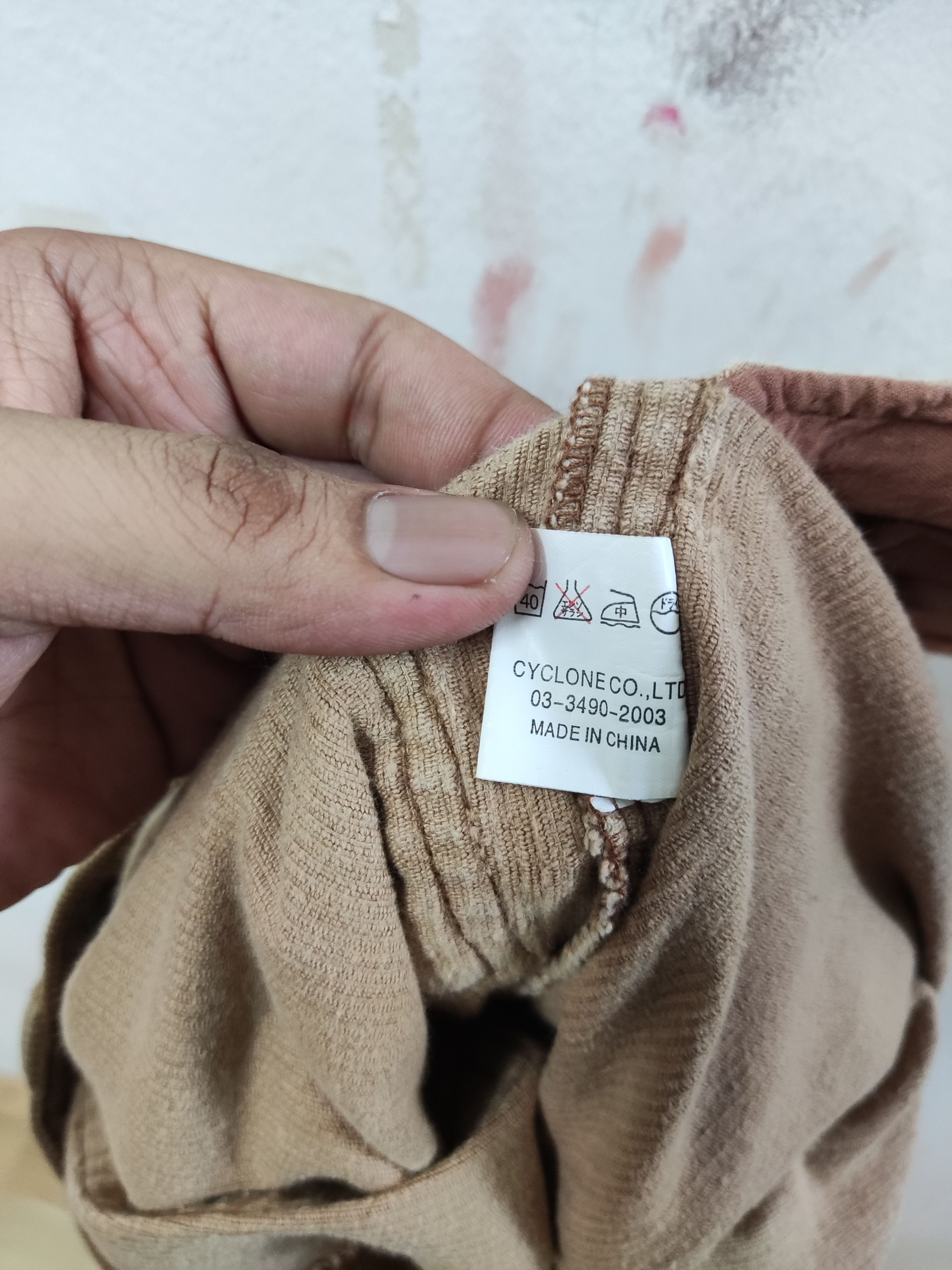 Japanese Brand Indentity Product Brown Corduroy Pants Size 31" - 13 Thumbnail