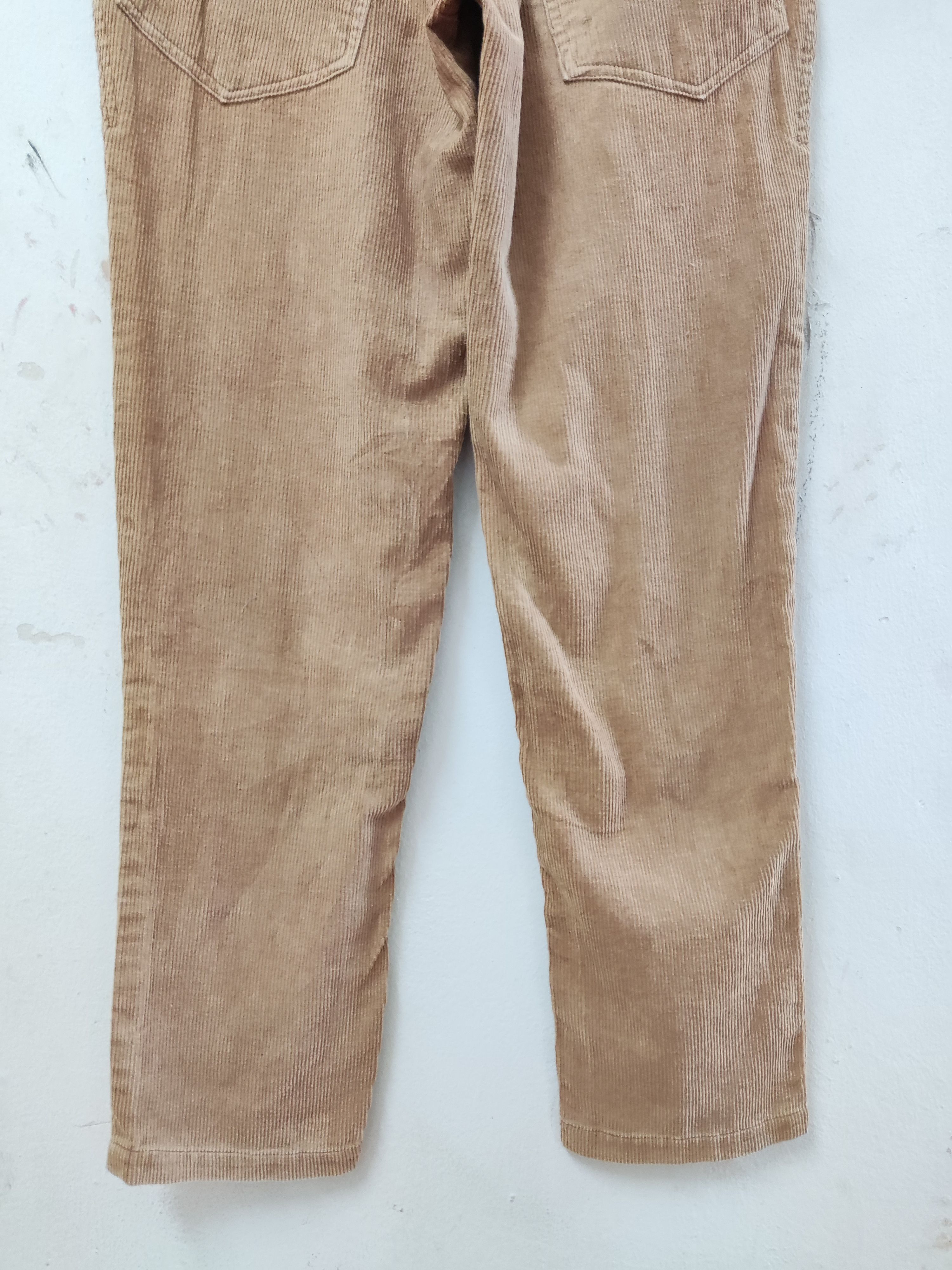 Japanese Brand Indentity Product Brown Corduroy Pants Size 31" - 9 Thumbnail