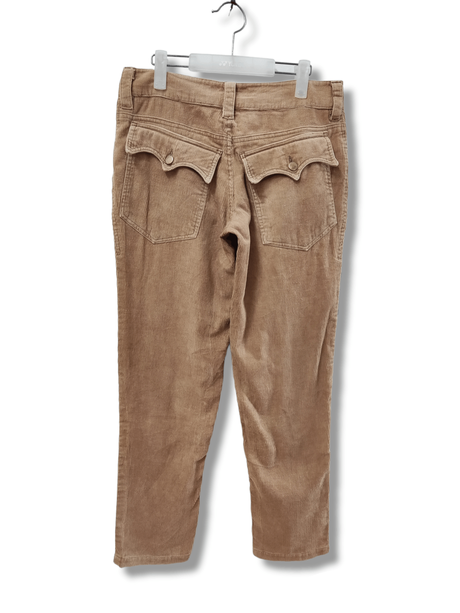 Japanese Brand Indentity Product Brown Corduroy Pants Size 31" - 1 Thumbnail