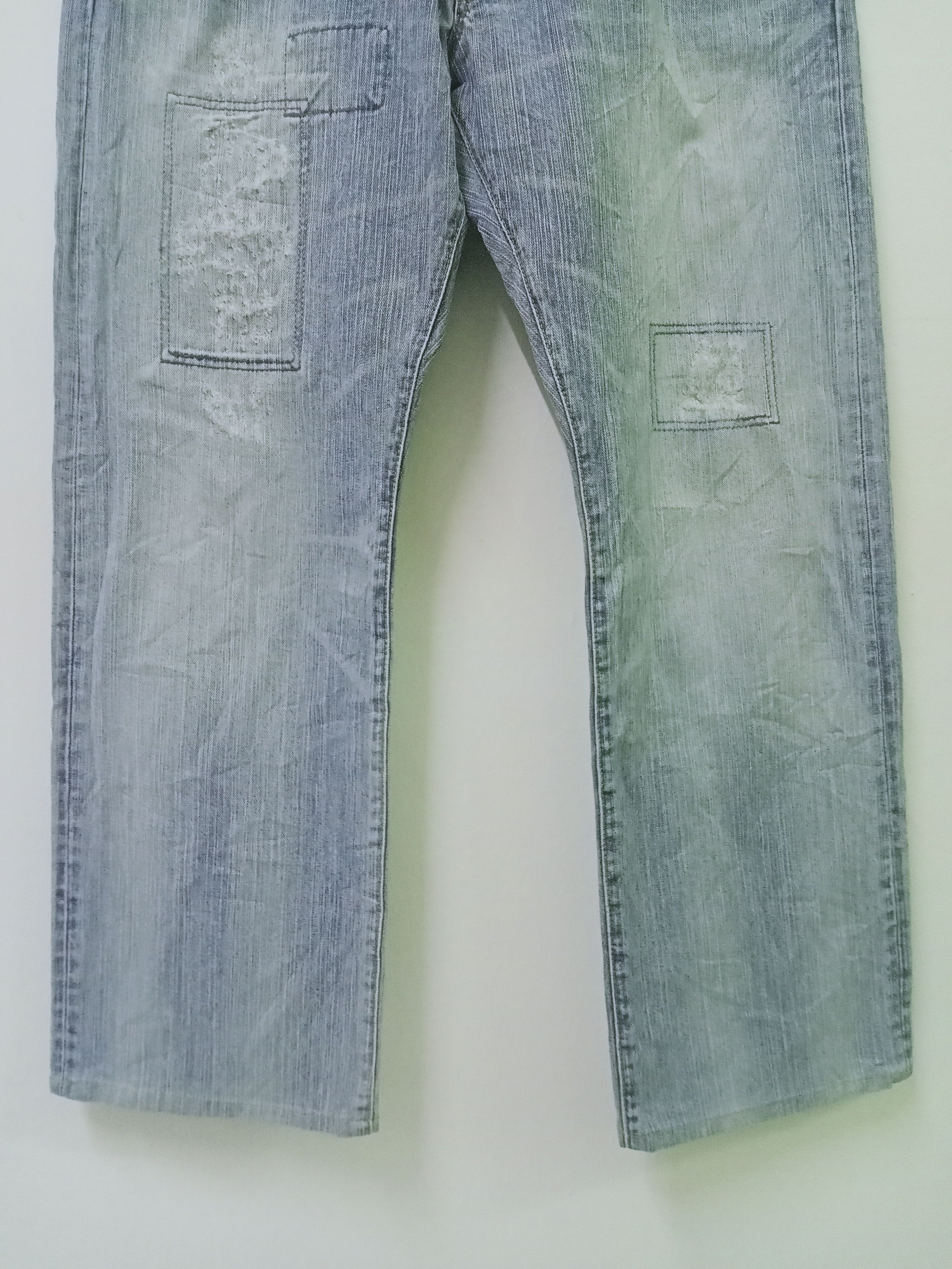 Edwin Vintage Edwin 451 Patchwork Jeans 34x39 Size US 34 / EU 50 - 6 Thumbnail
