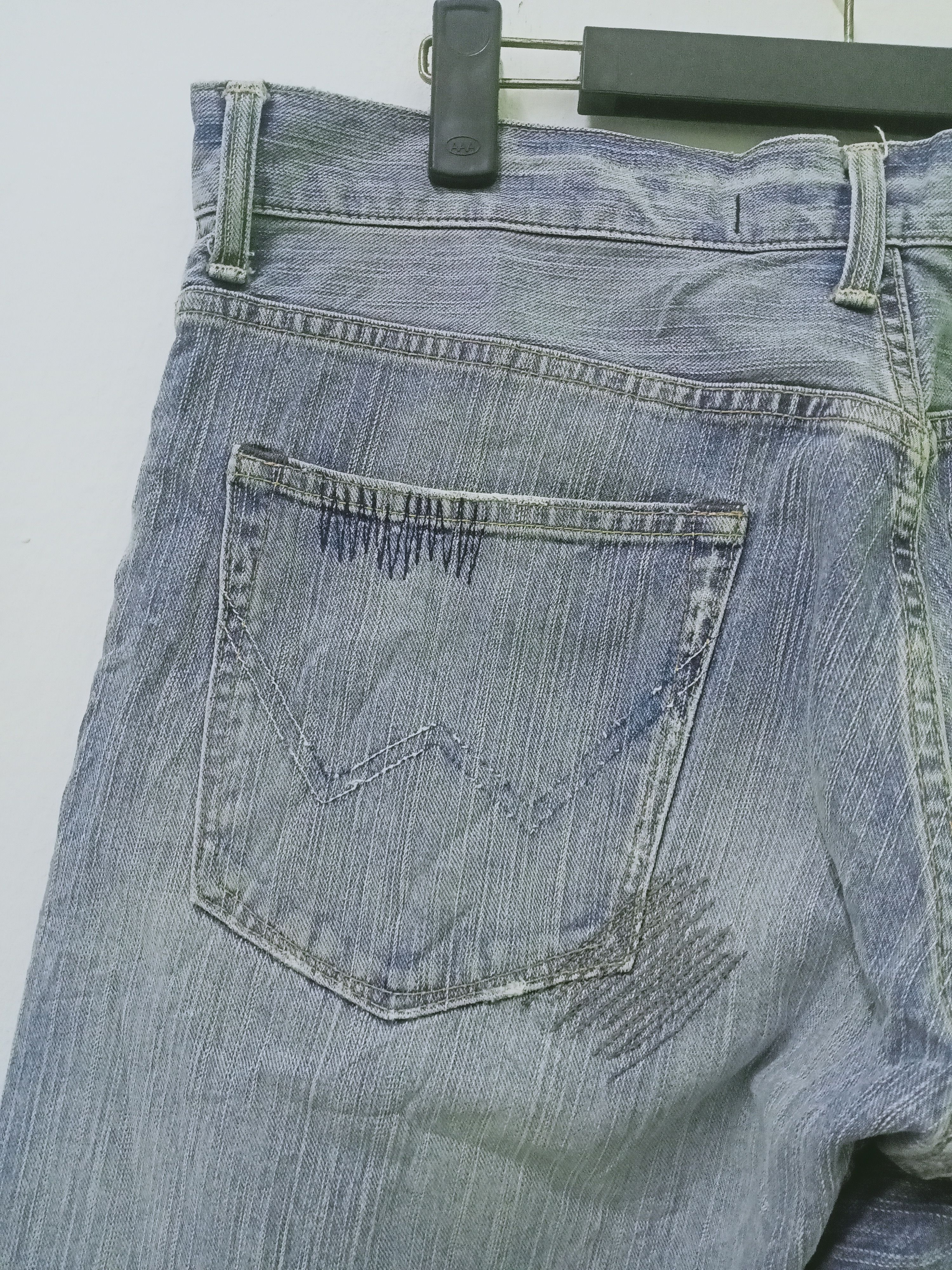 Edwin Vintage Edwin 451 Patchwork Jeans 34x39 Size US 34 / EU 50 - 11 Thumbnail