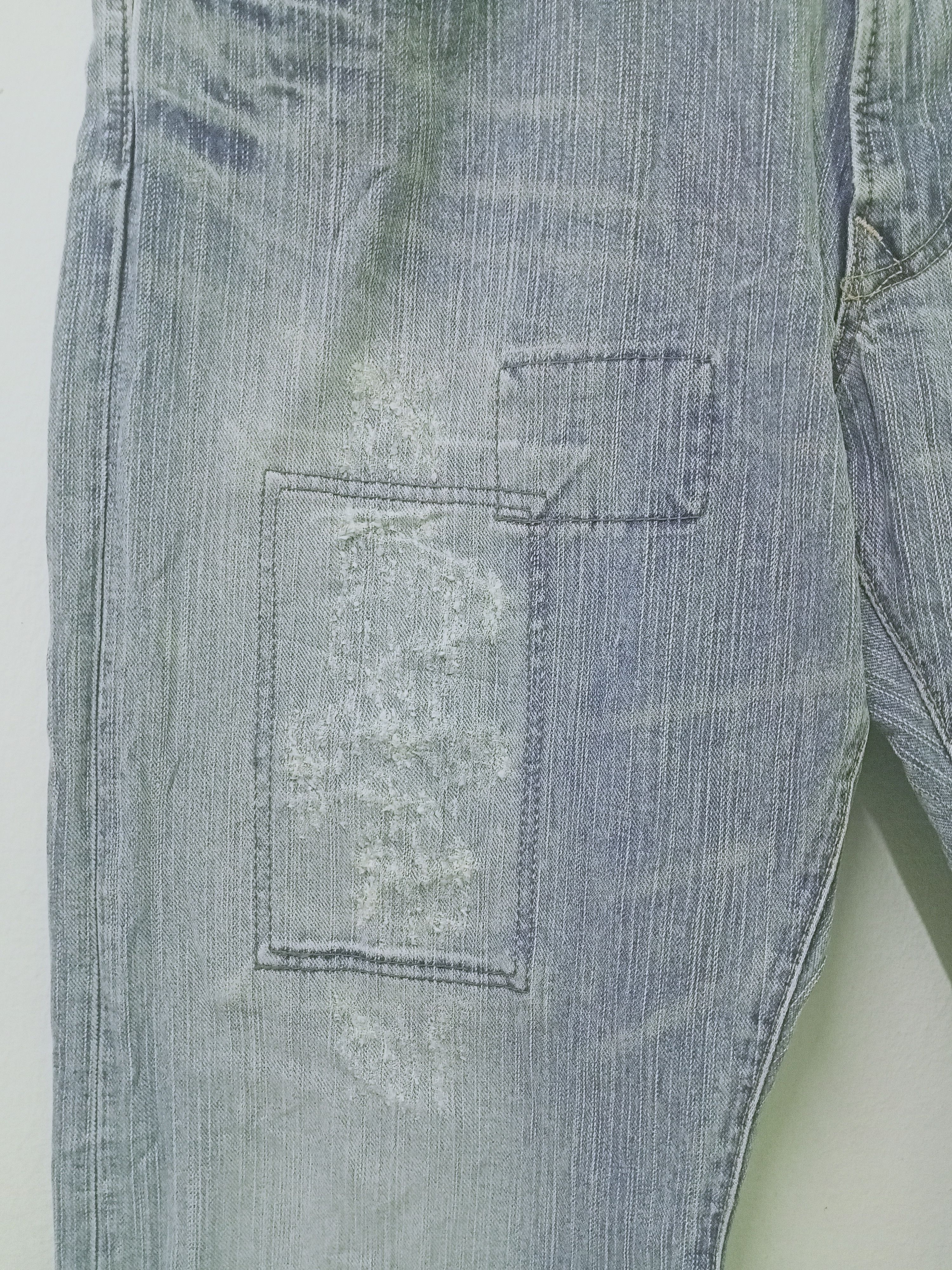 Edwin Vintage Edwin 451 Patchwork Jeans 34x39 Size US 34 / EU 50 - 8 Thumbnail