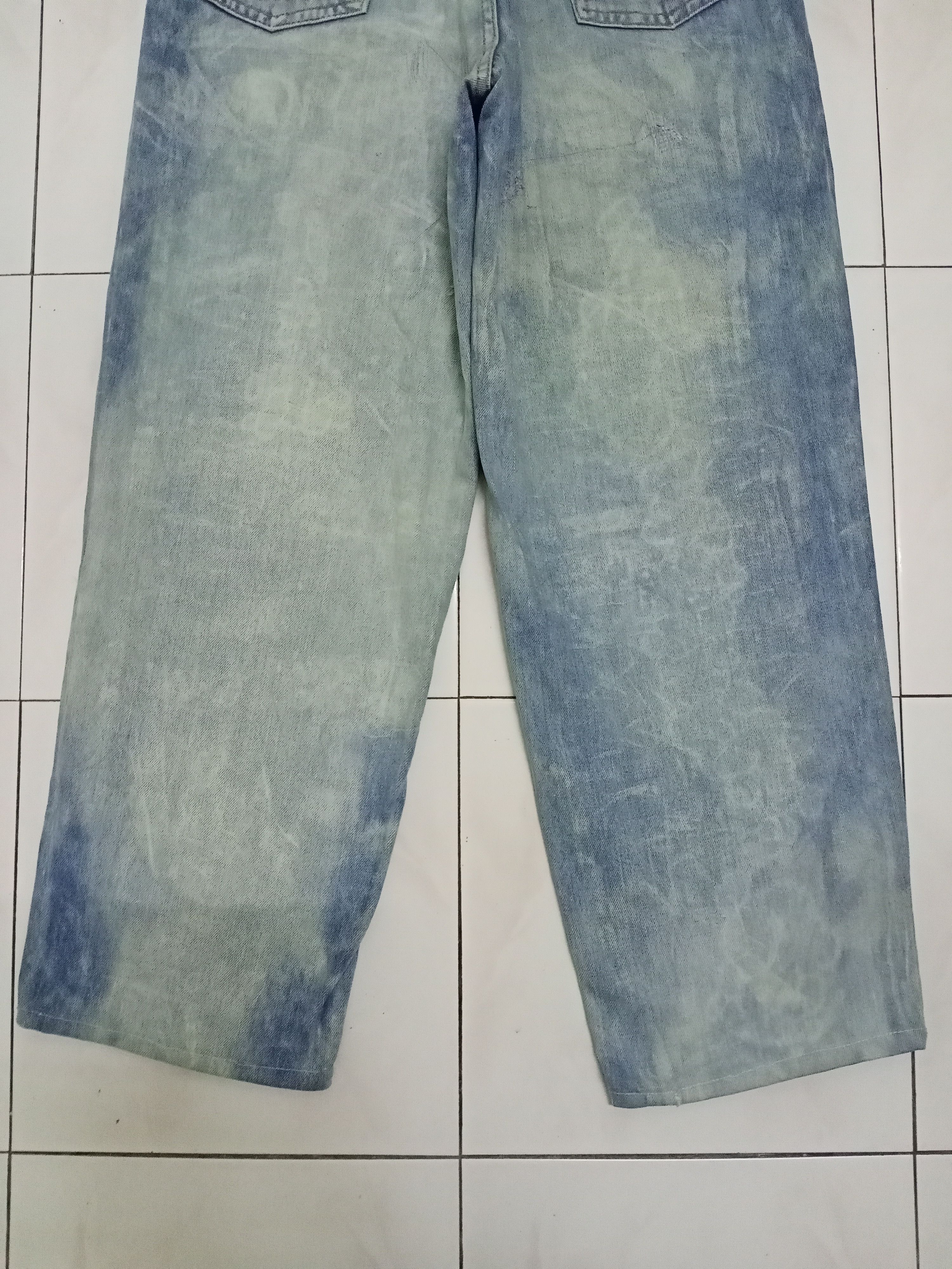 Big John Vintage Big John Jeans Bleach Acid Wash Denim Size US 31 - 9 Thumbnail