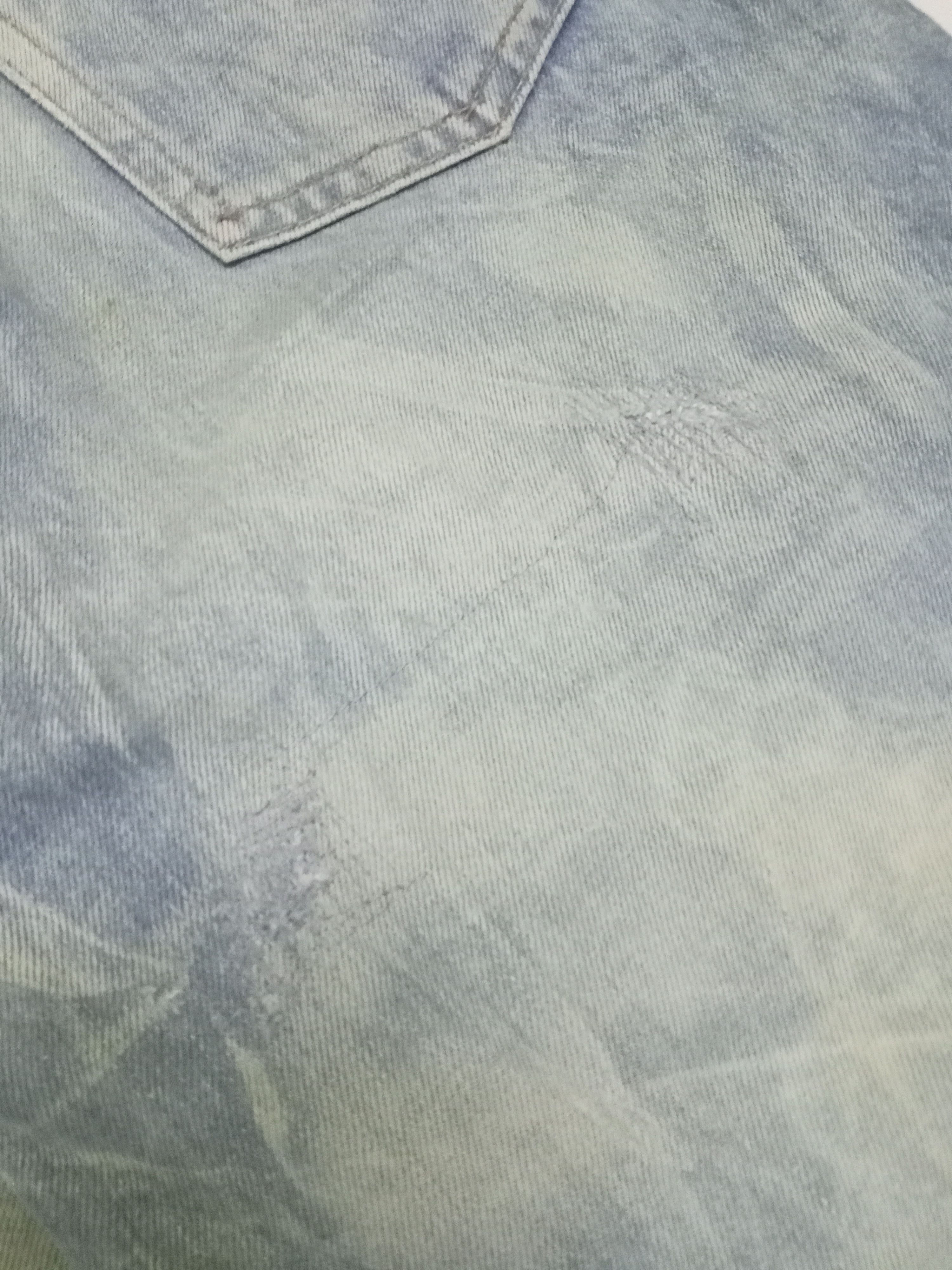 Big John Vintage Big John Jeans Bleach Acid Wash Denim Size US 31 - 10 Thumbnail