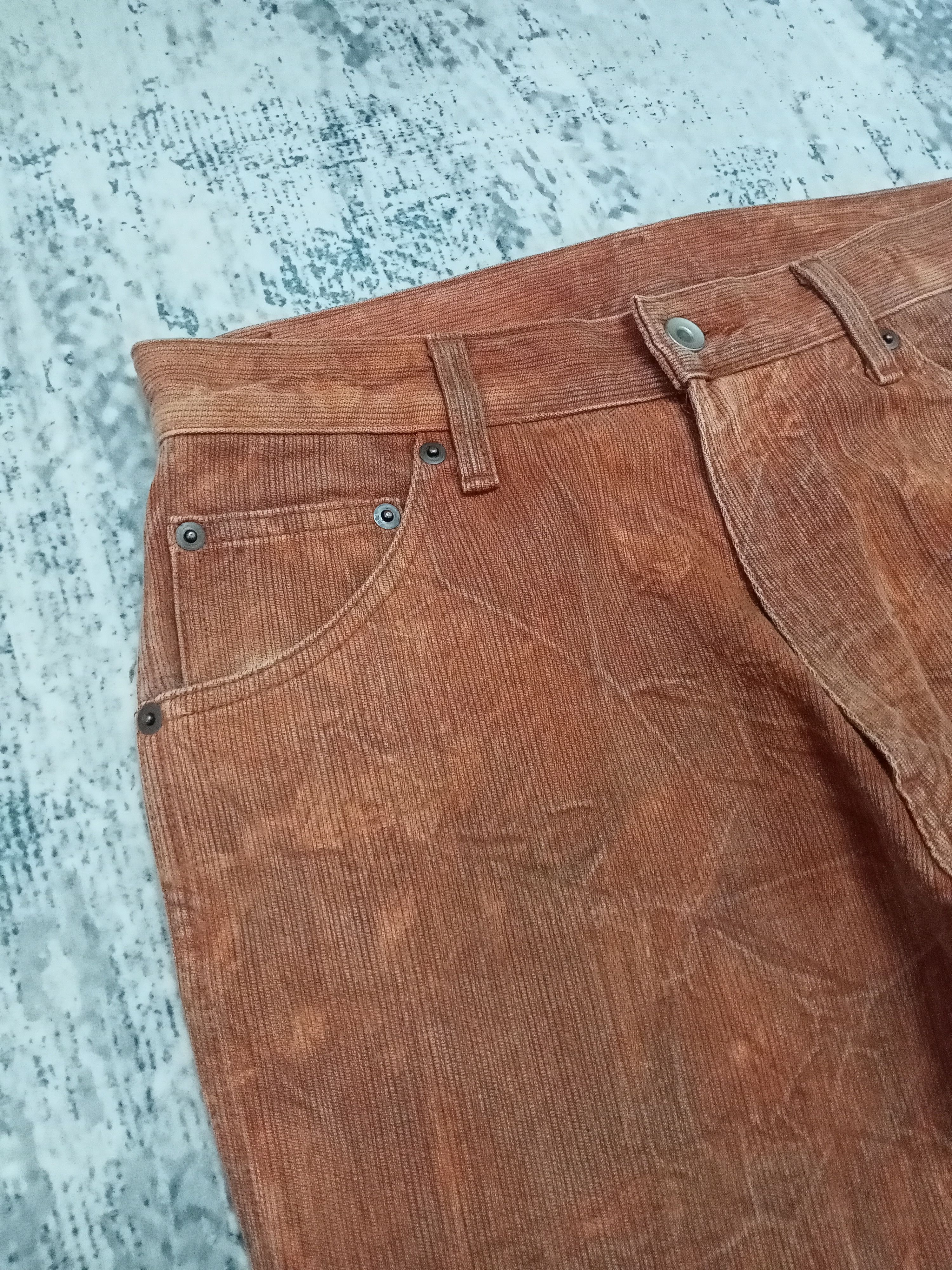 Japanese Brand Japanese Brand Point Brand Brown Corduroy Jeans Size US 29 - 6 Thumbnail