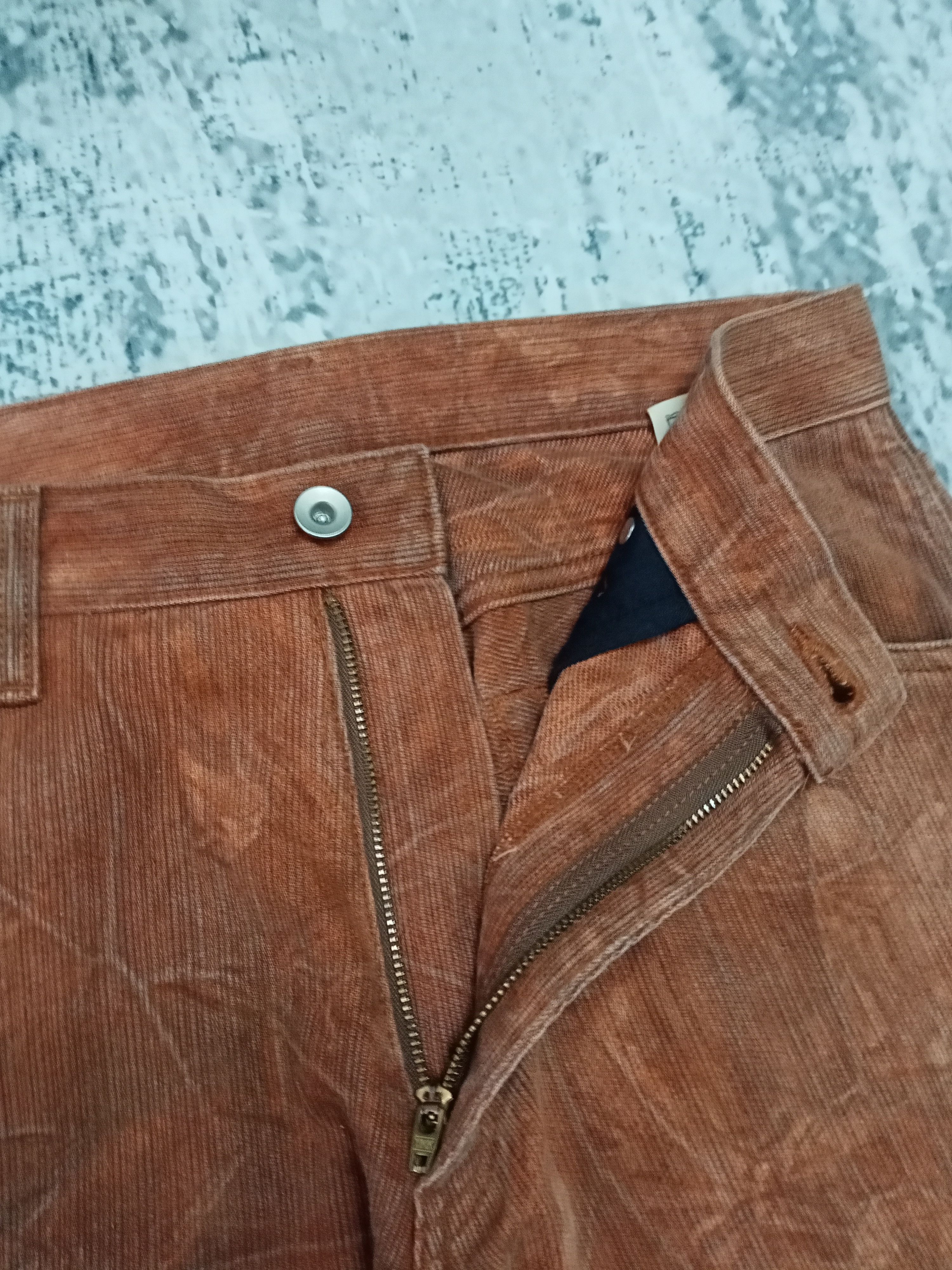 Japanese Brand Japanese Brand Point Brand Brown Corduroy Jeans Size US 29 - 7 Thumbnail