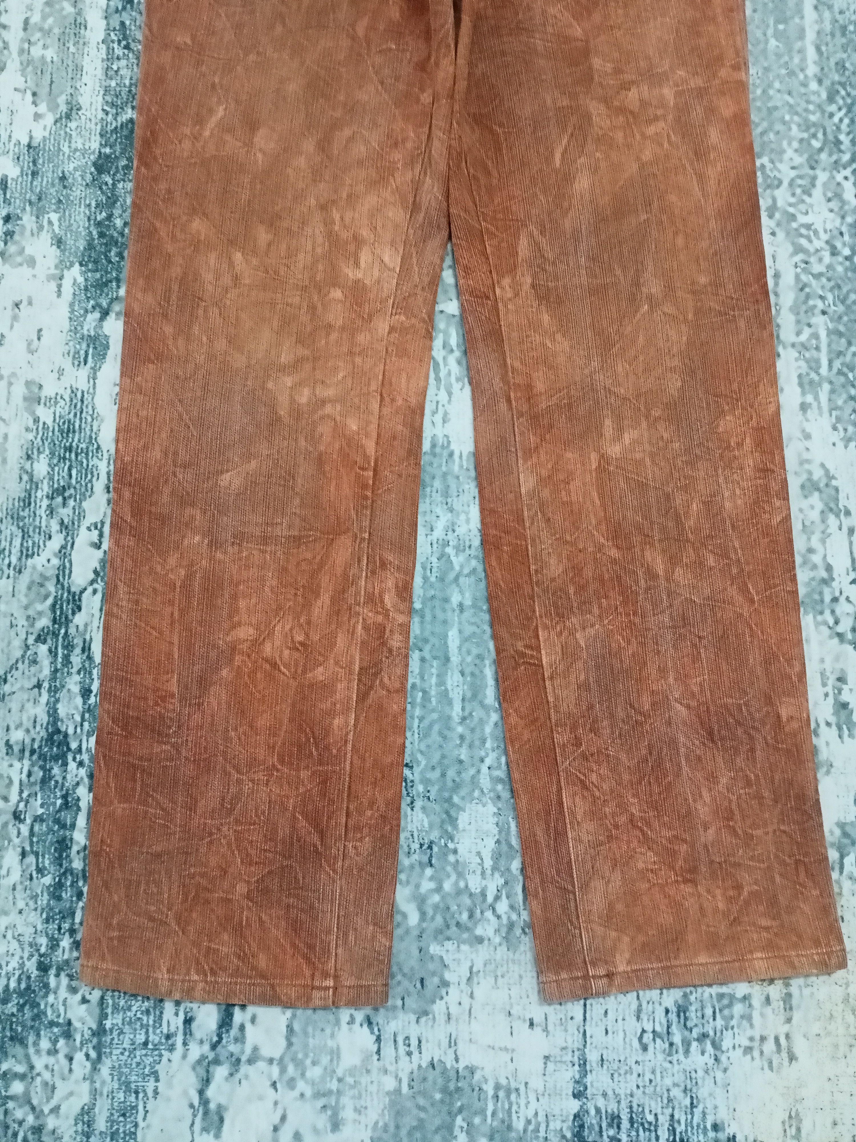 Japanese Brand Japanese Brand Point Brand Brown Corduroy Jeans Size US 29 - 4 Thumbnail