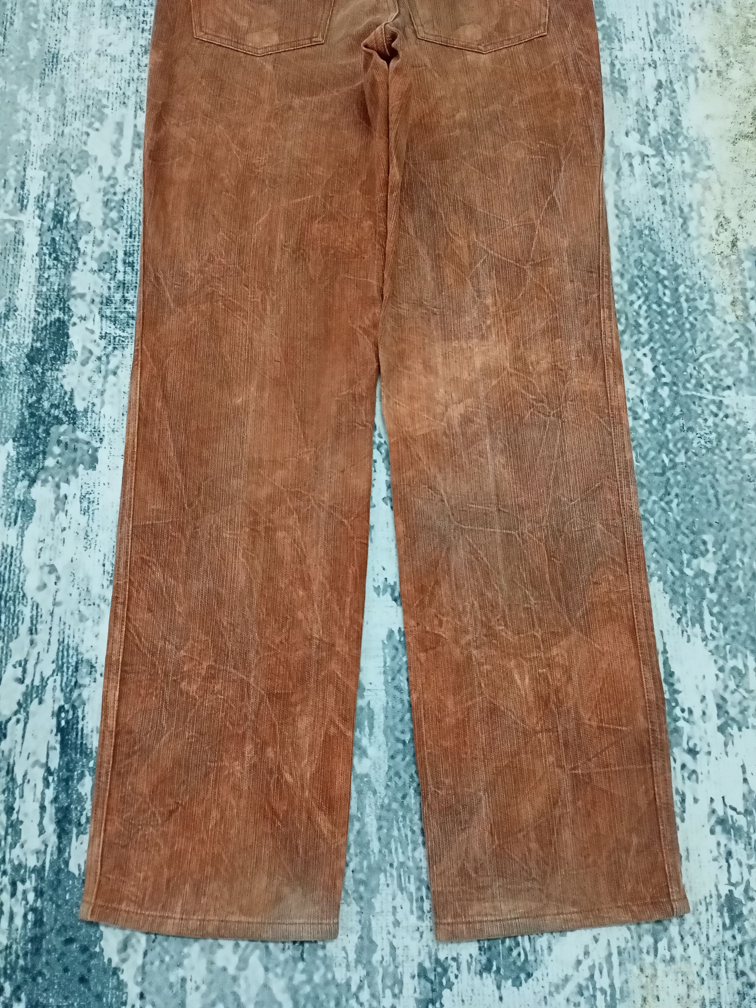 Japanese Brand Japanese Brand Point Brand Brown Corduroy Jeans Size US 29 - 9 Thumbnail