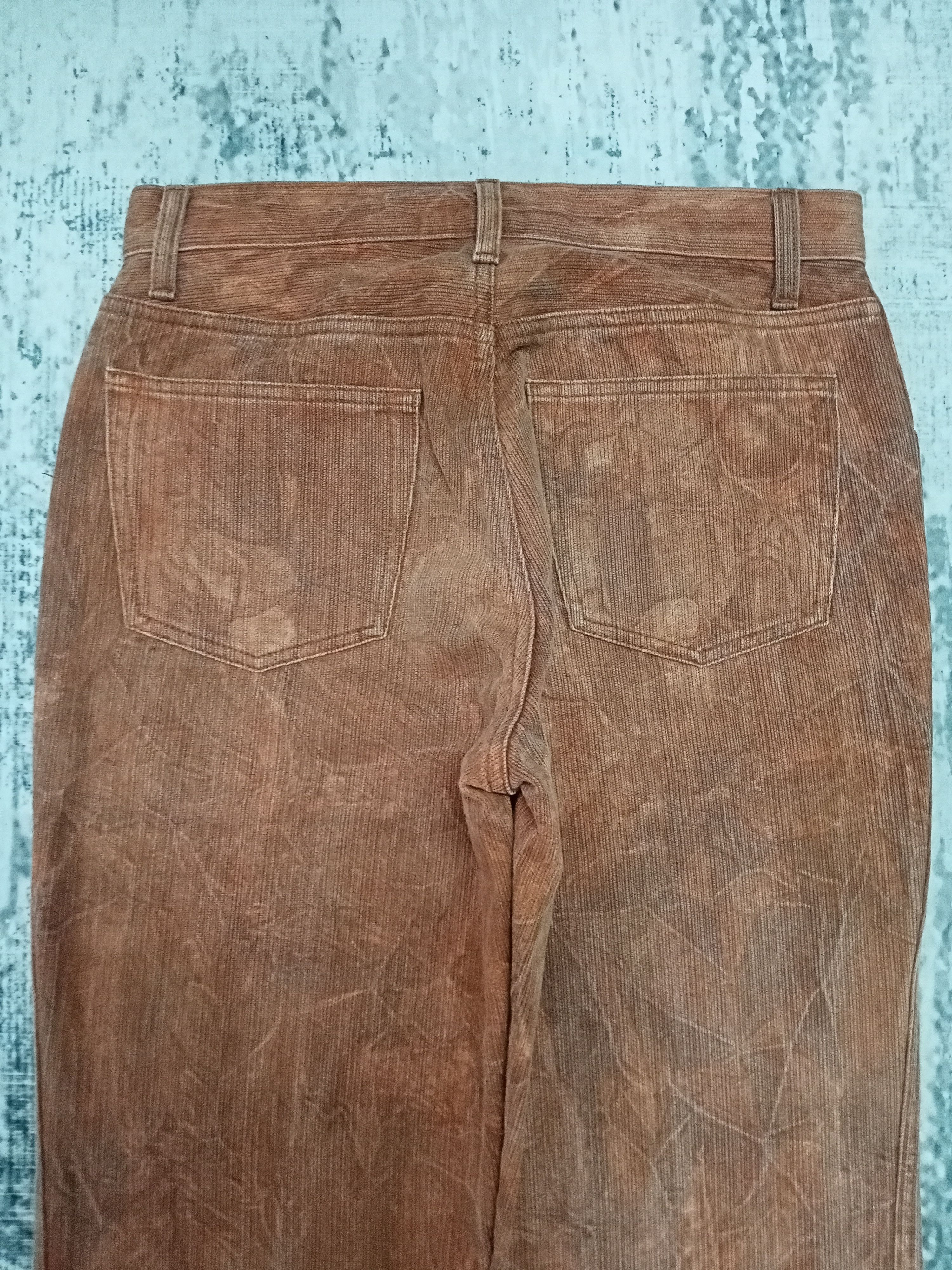 Japanese Brand Japanese Brand Point Brand Brown Corduroy Jeans Size US 29 - 8 Thumbnail