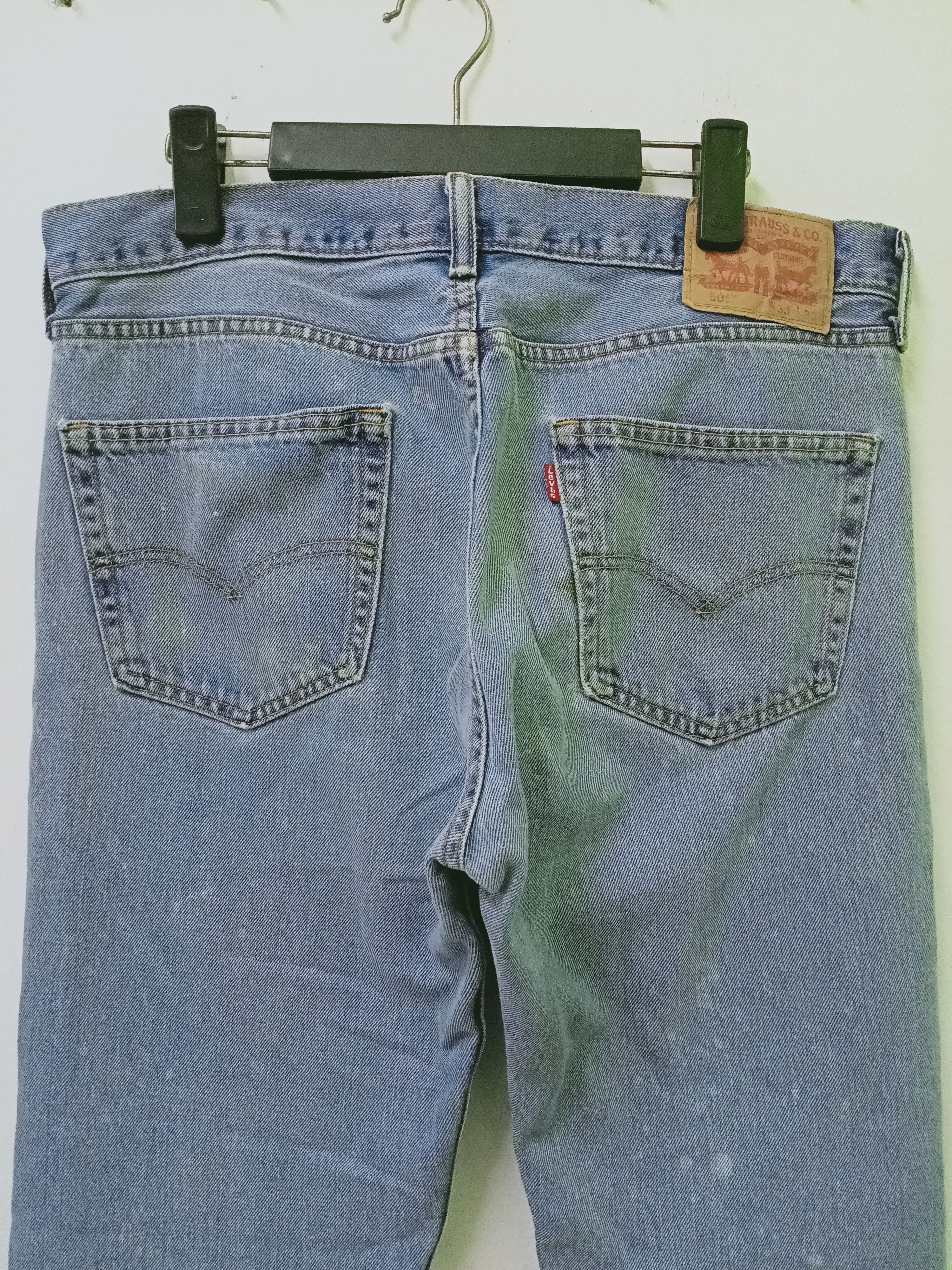 Levi's Vintage Levis 505 Blue Jeans Size US 35 - 10 Thumbnail