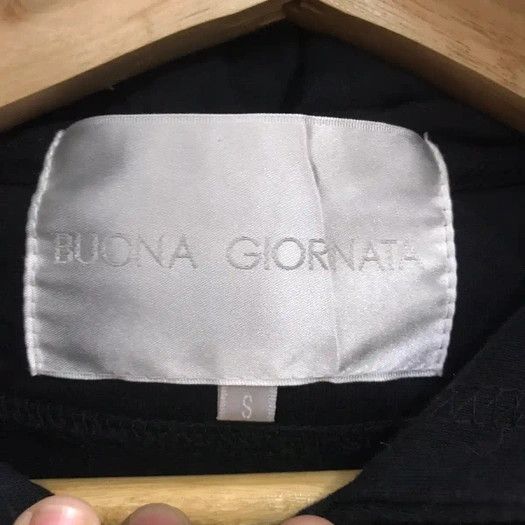 Japanese Brand Buona Giornata Plain Zipper Hoodies Size US S / EU 44-46 / 1 - 5 Thumbnail