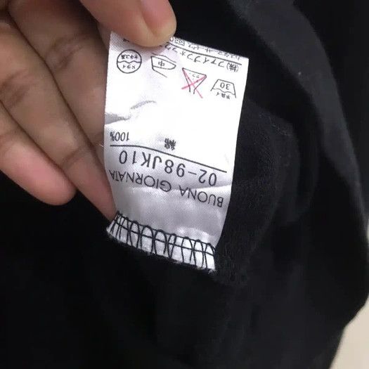 Japanese Brand Buona Giornata Plain Zipper Hoodies Size US S / EU 44-46 / 1 - 7 Thumbnail
