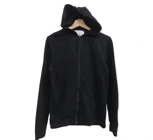 Japanese Brand Buona Giornata Plain Zipper Hoodies Size US S / EU 44-46 / 1 - 1 Thumbnail