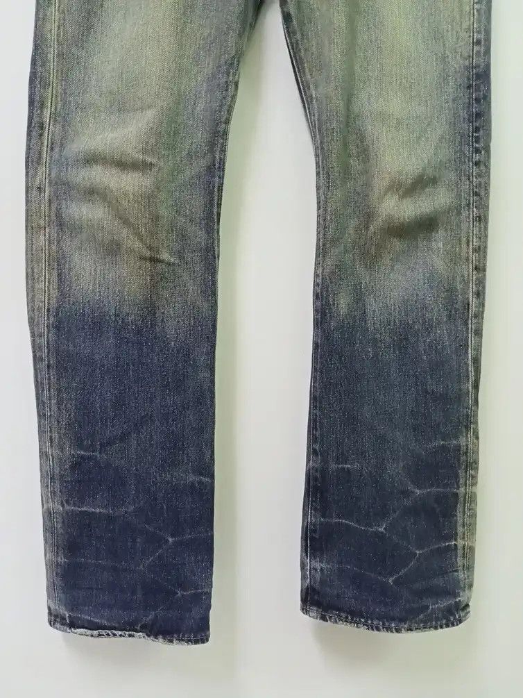 Japanese Brand Denim Craft Faded Denim Jeans Size US 33 - 4 Thumbnail