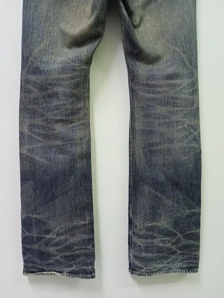 Japanese Brand Denim Craft Faded Denim Jeans Size US 33 - 10 Thumbnail