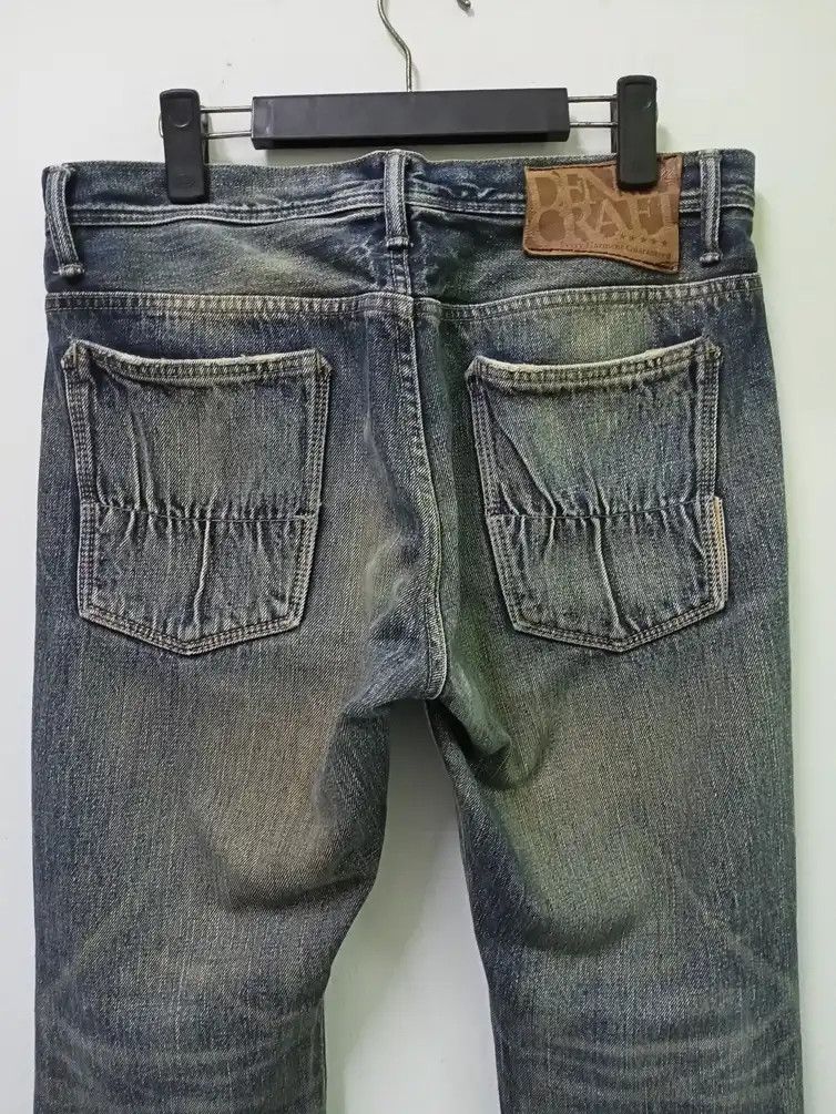 Japanese Brand Denim Craft Faded Denim Jeans Size US 33 - 9 Thumbnail