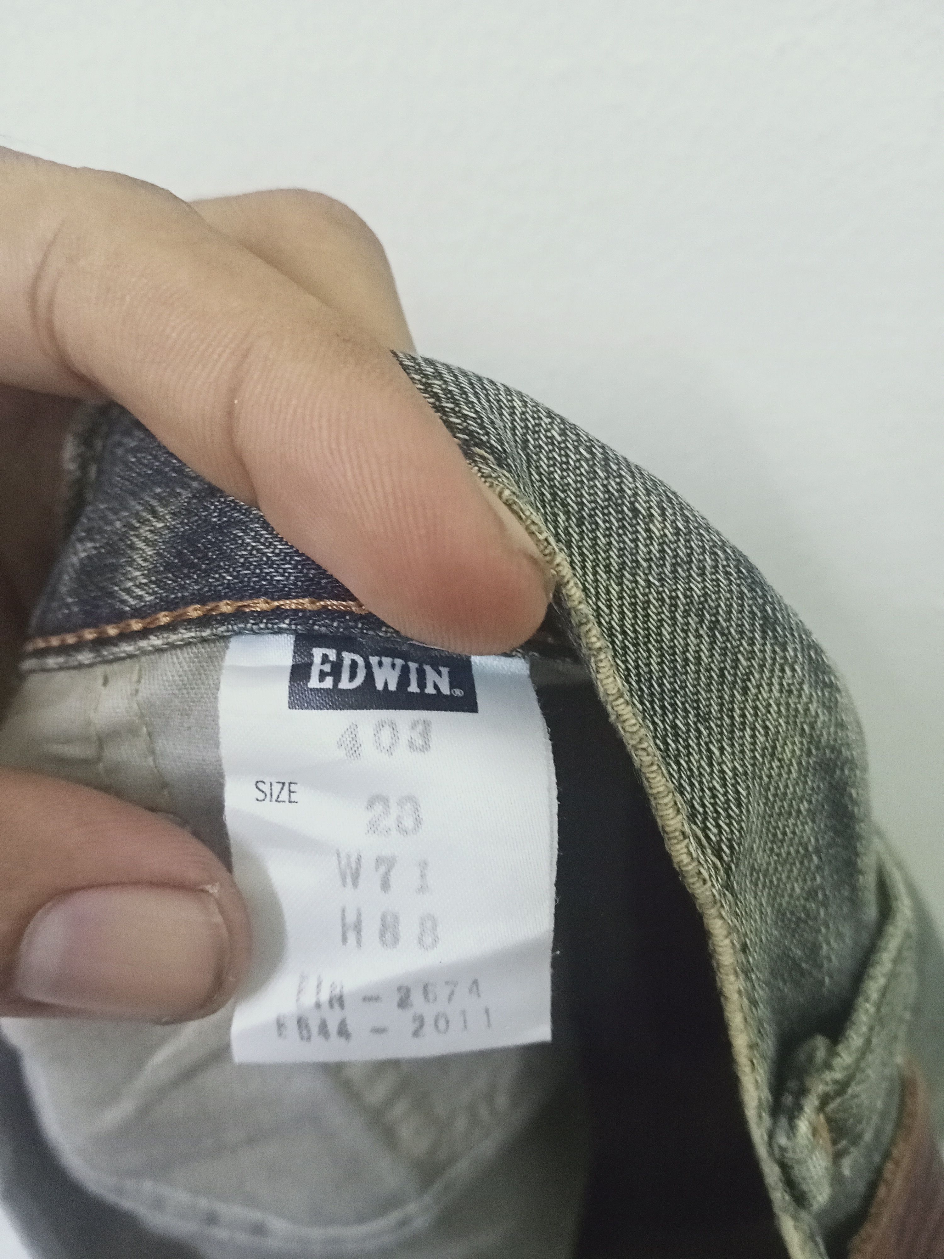 Edwin Vintage Edwin 403 Jeans 30x39 Size US 30 / EU 46 - 13 Thumbnail