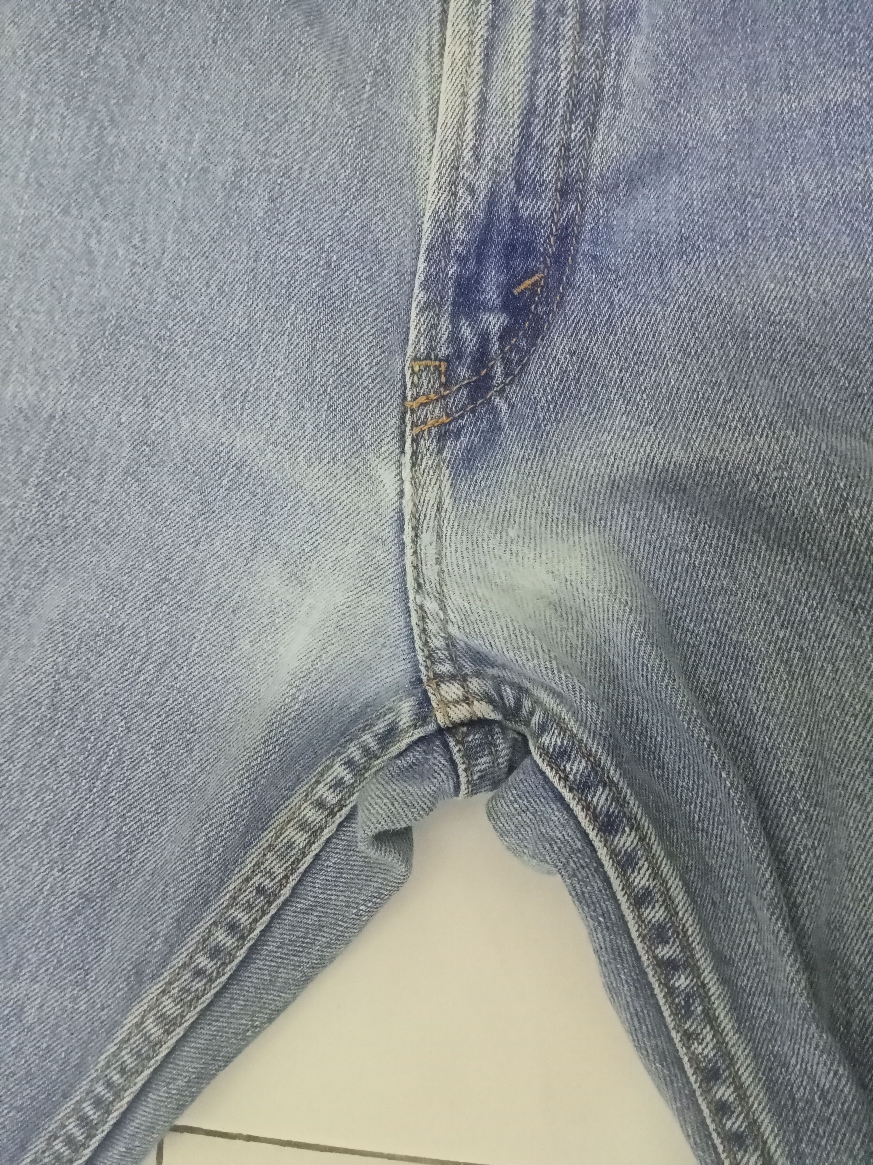 Levi's Vintage Levis 505 Regular Fit Blue Jeans Size US 37 - 13 Thumbnail