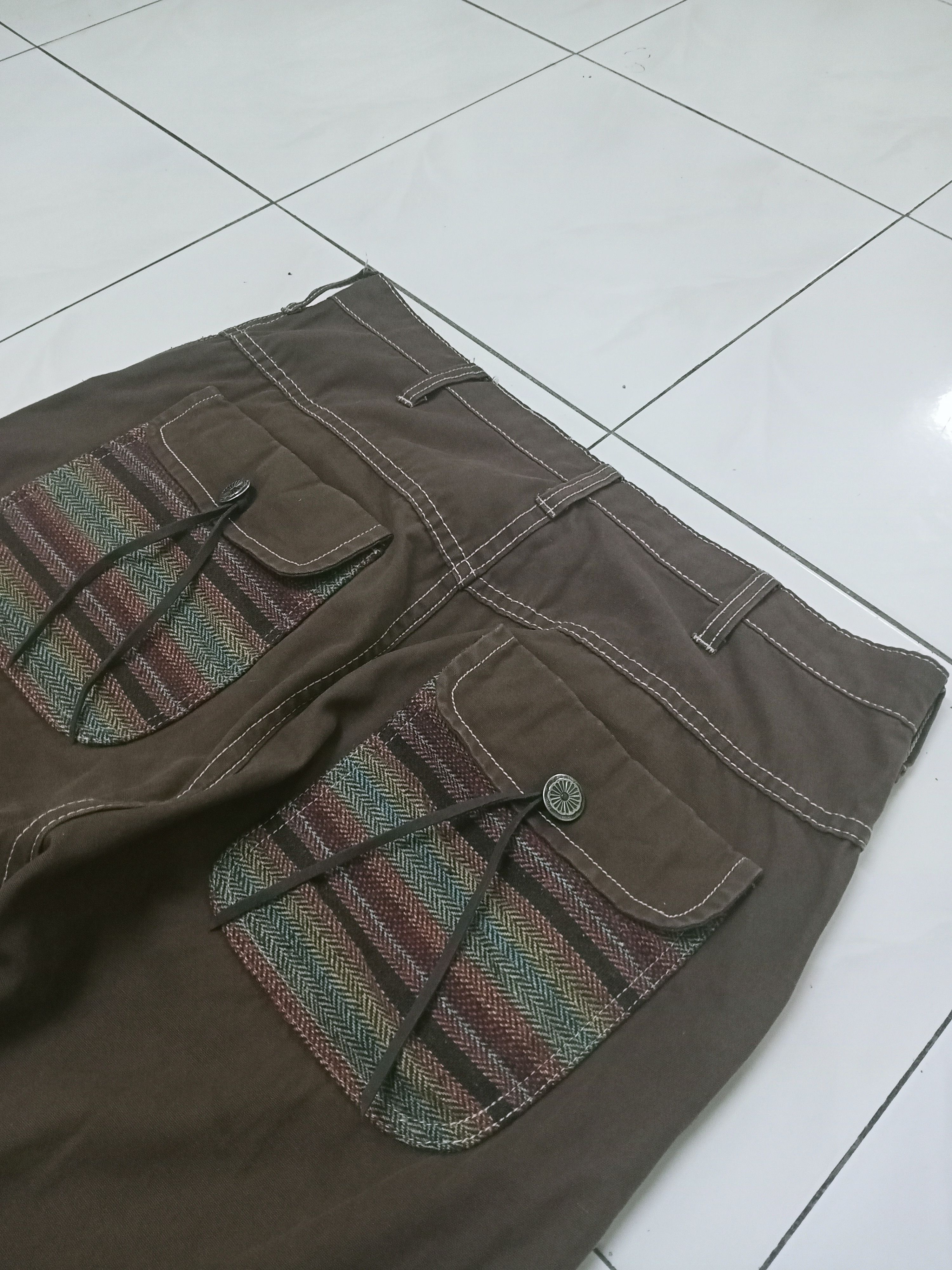 Japanese Brand Jungle Storm Knit Pocket Pants Size US 32 / EU 48 - 9 Thumbnail