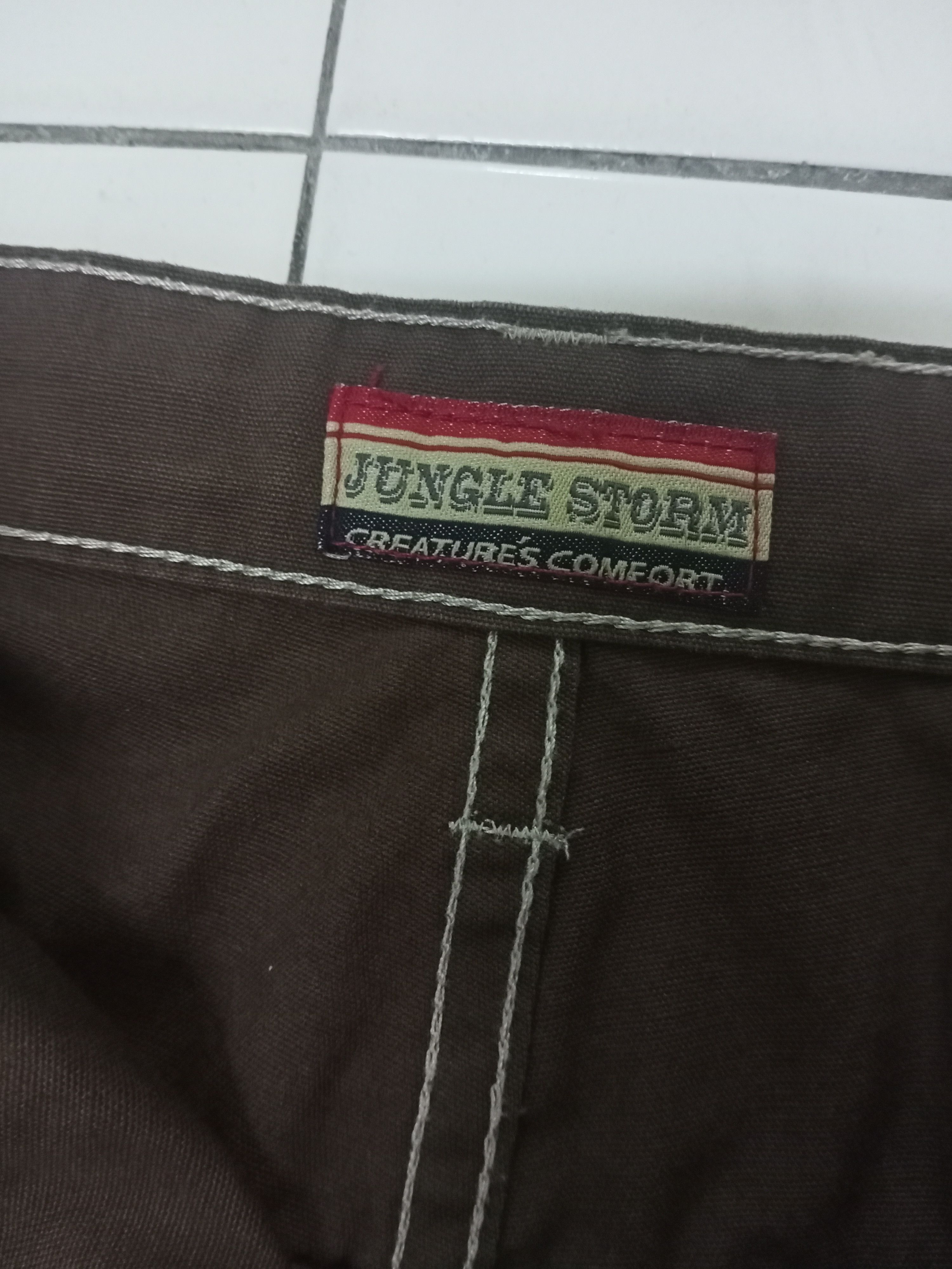 Japanese Brand Jungle Storm Knit Pocket Pants Size US 32 / EU 48 - 11 Thumbnail