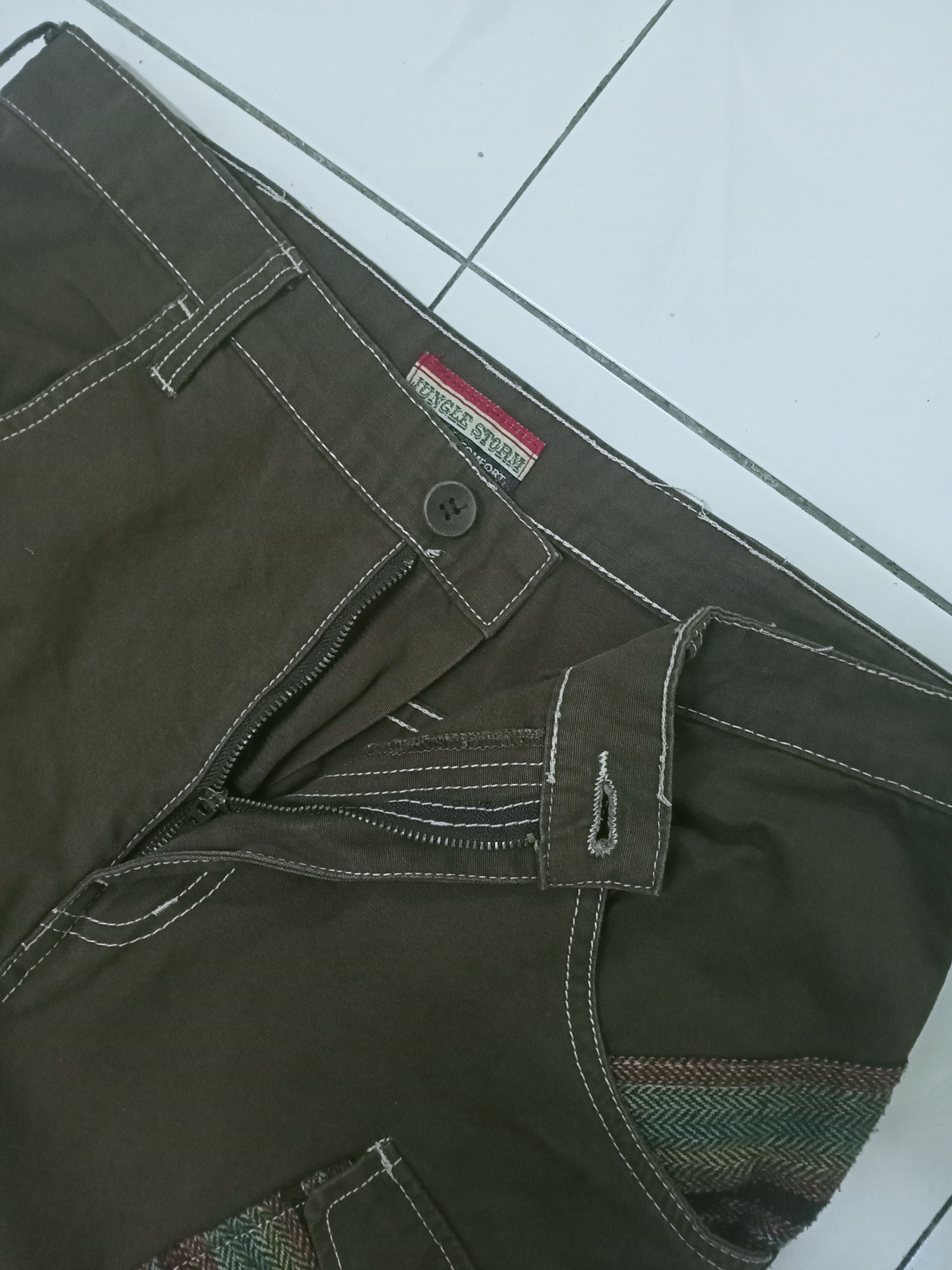 Japanese Brand Jungle Storm Knit Pocket Pants Size US 32 / EU 48 - 7 Thumbnail