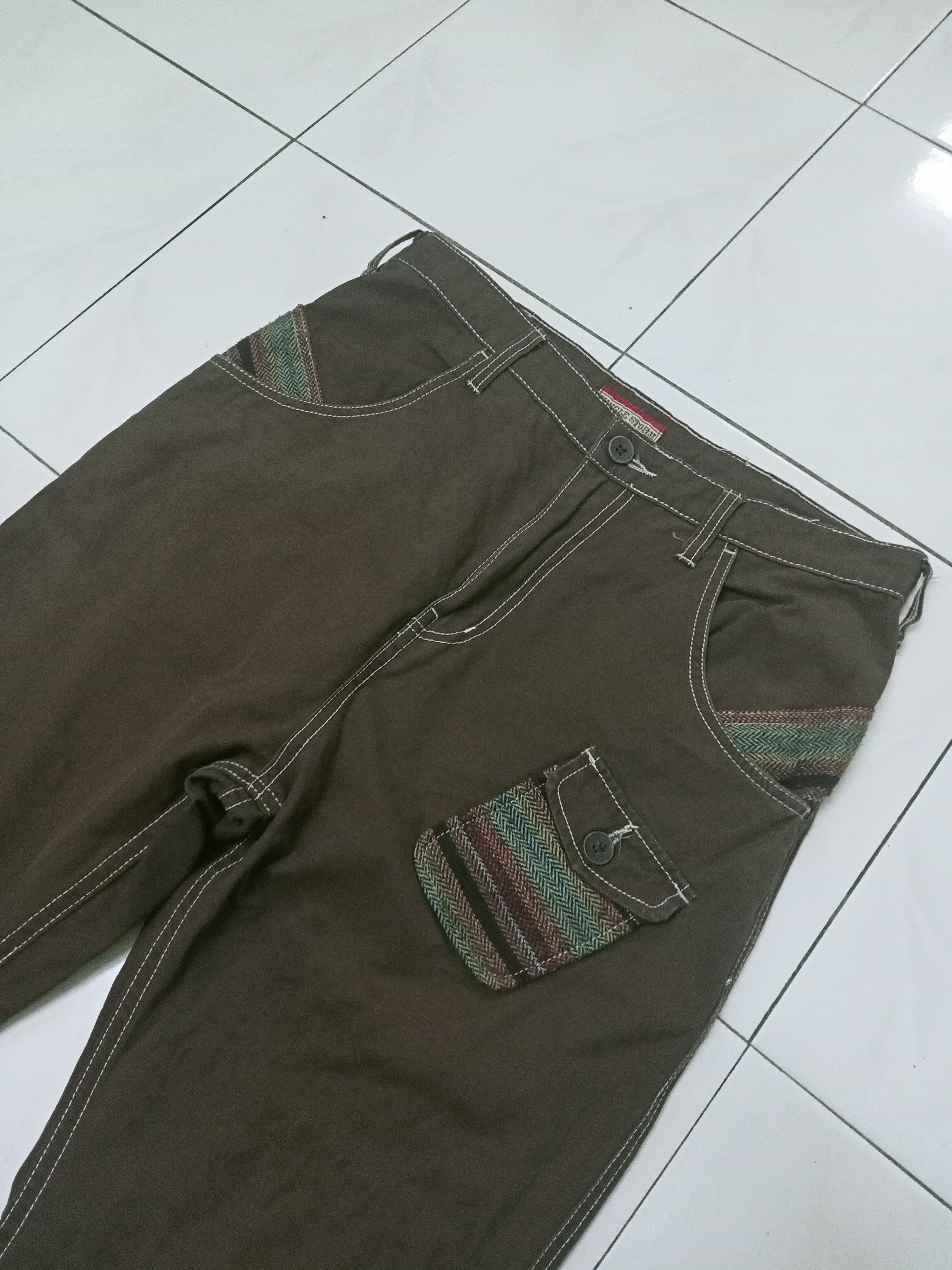 Japanese Brand Jungle Storm Knit Pocket Pants Size US 32 / EU 48 - 5 Thumbnail