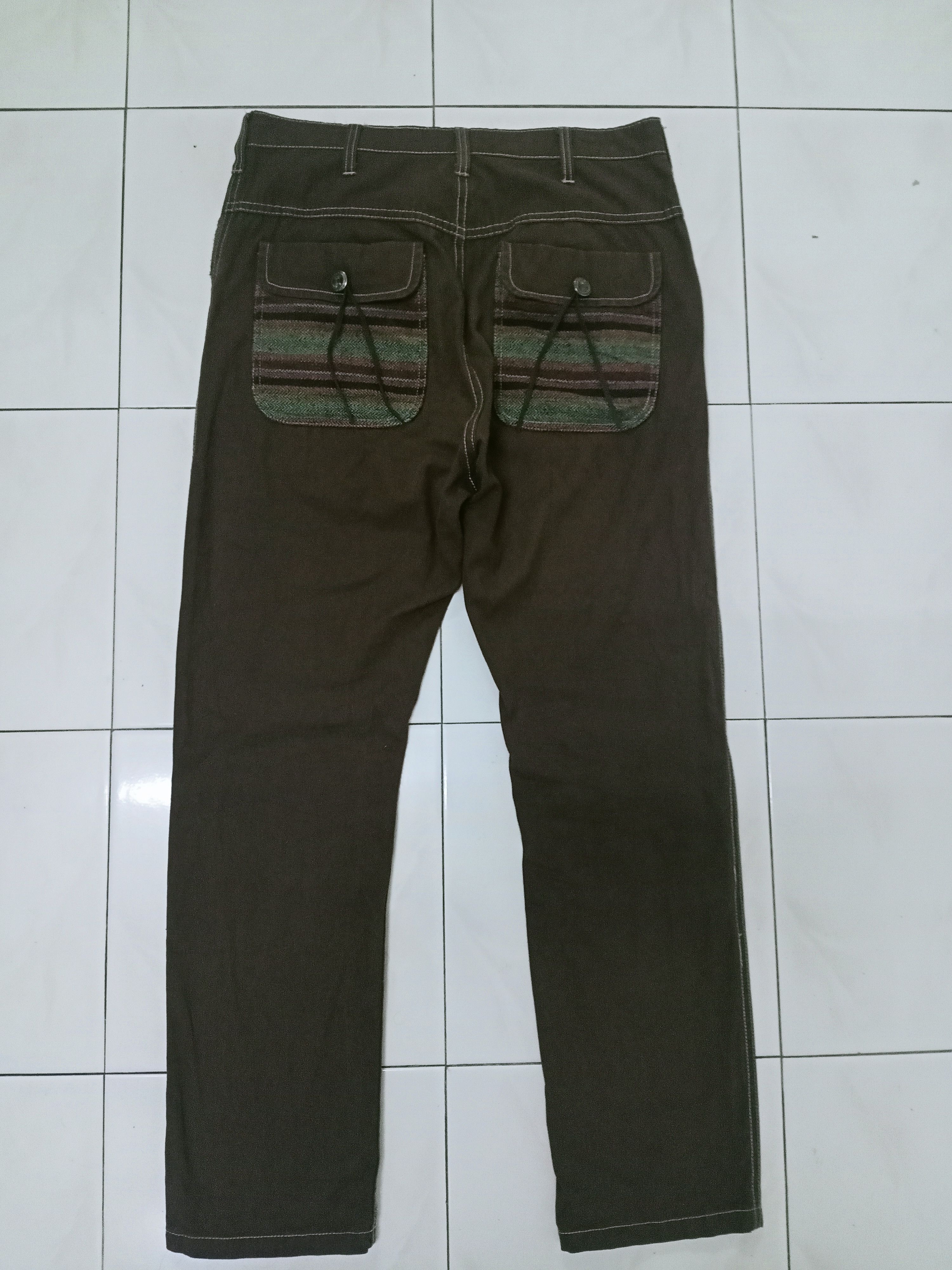 Japanese Brand Jungle Storm Knit Pocket Pants Size US 32 / EU 48 - 2 Thumbnail
