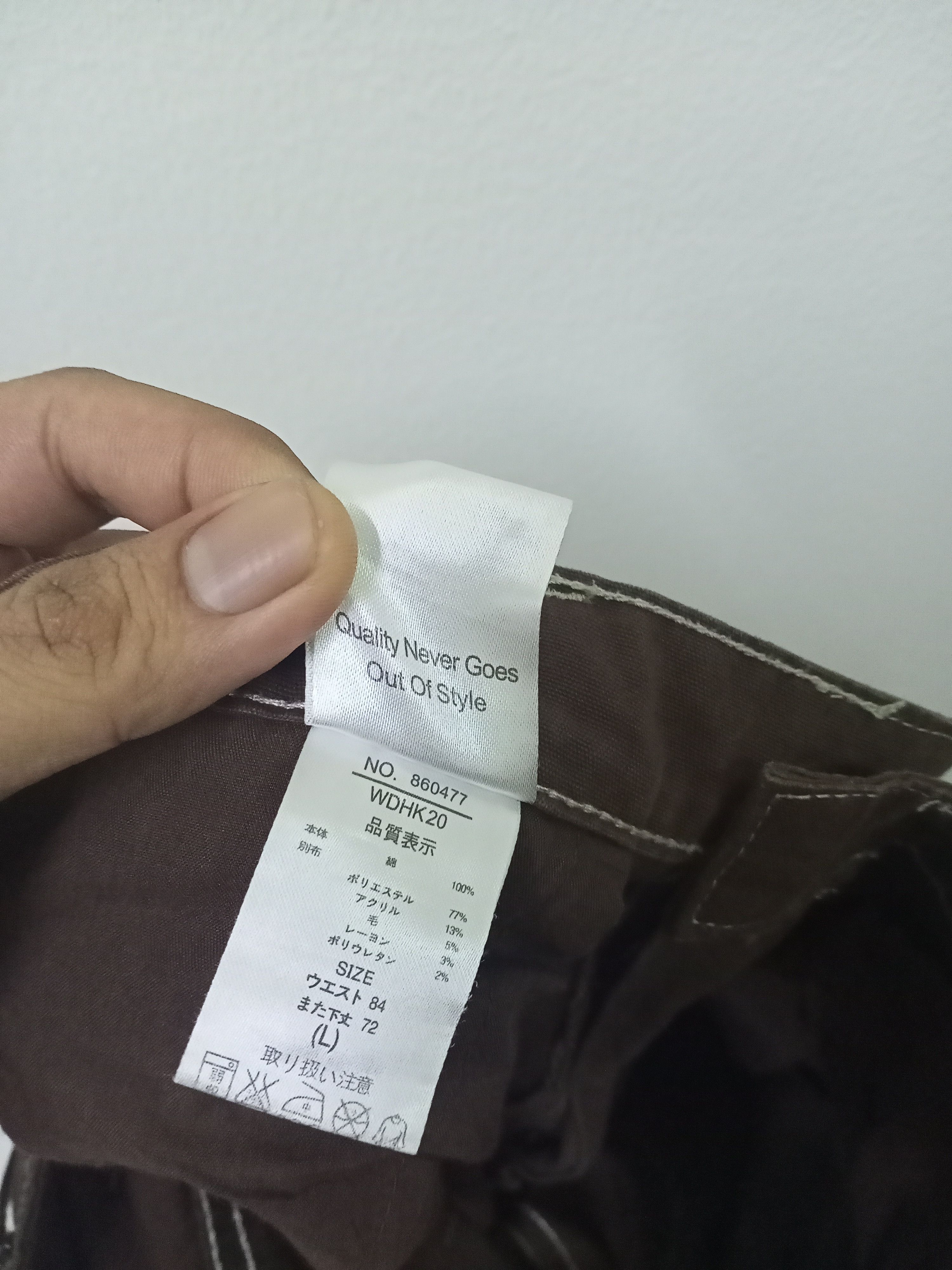 Japanese Brand Jungle Storm Knit Pocket Pants Size US 32 / EU 48 - 12 Thumbnail
