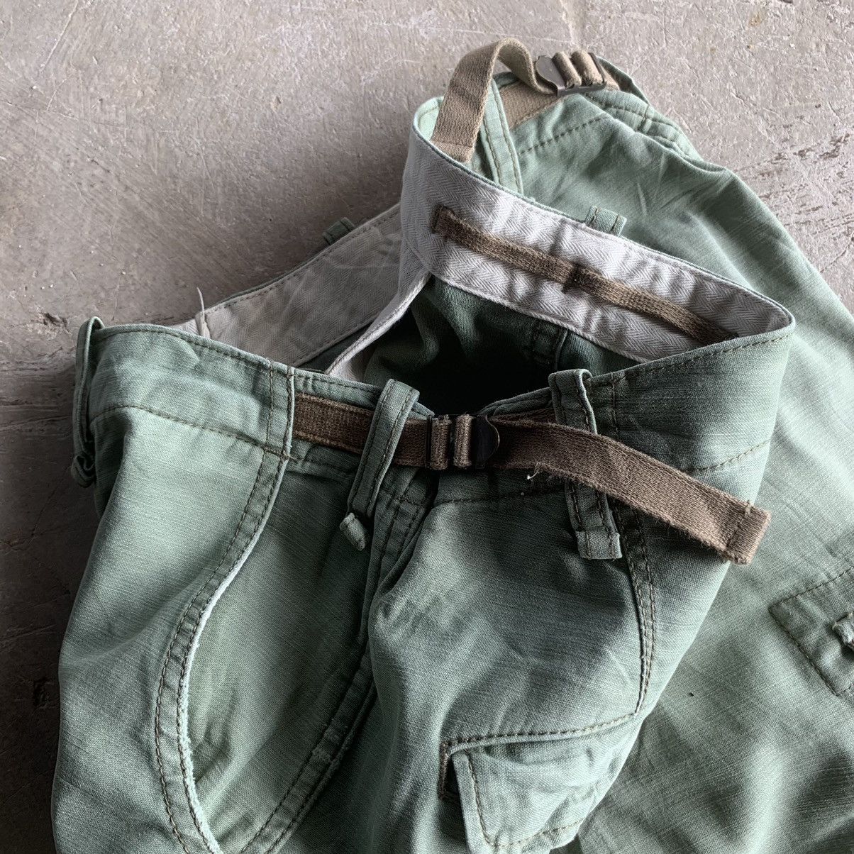 URBAN RESEARCH DOORS Urban Research Utility Faded Cargo Ankle Cropped Pants Size US 32 / EU 48 - 15 Thumbnail