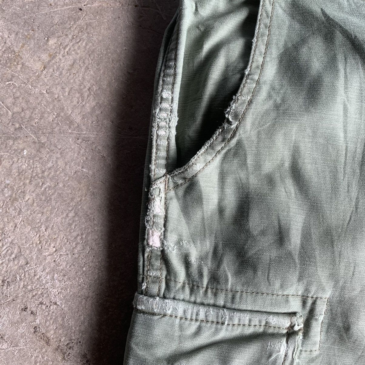 URBAN RESEARCH DOORS Urban Research Utility Faded Cargo Ankle Cropped Pants Size US 32 / EU 48 - 6 Thumbnail
