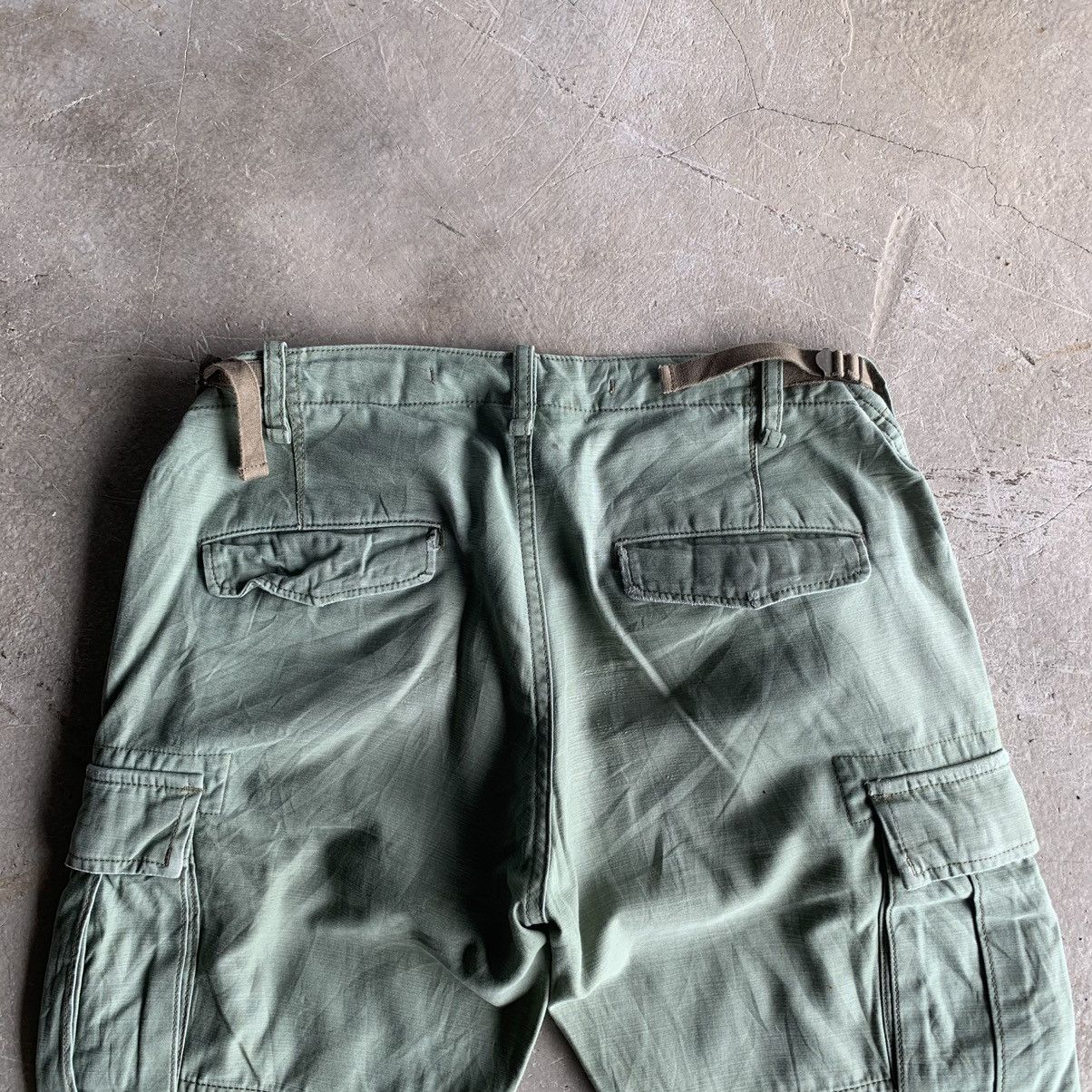 URBAN RESEARCH DOORS Urban Research Utility Faded Cargo Ankle Cropped Pants Size US 32 / EU 48 - 13 Thumbnail
