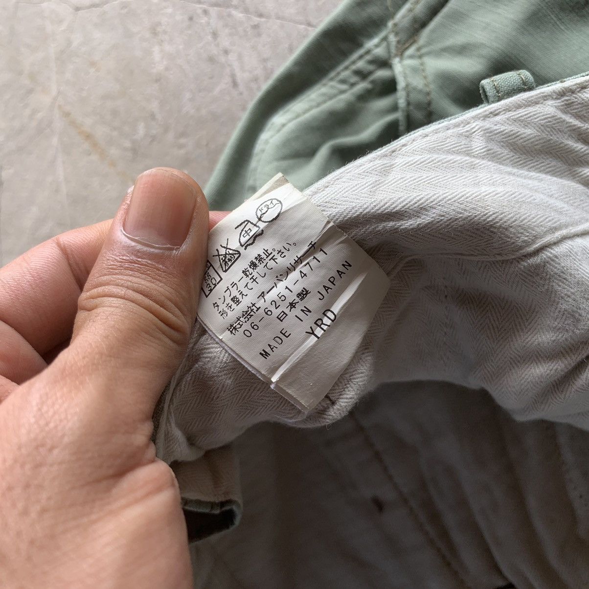 URBAN RESEARCH DOORS Urban Research Utility Faded Cargo Ankle Cropped Pants Size US 32 / EU 48 - 11 Thumbnail