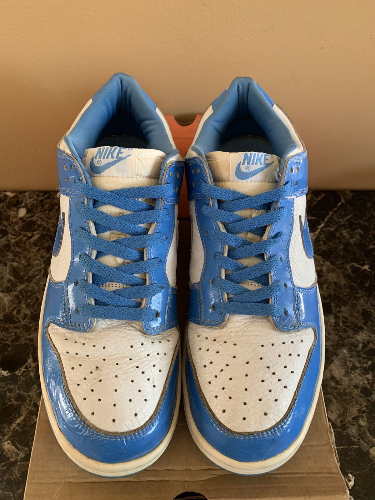 Nike Vintage Nike 2001 Dunk Low PL Carolina Blue UNC Size US 11.5 / EU 44-45 - 3 Thumbnail