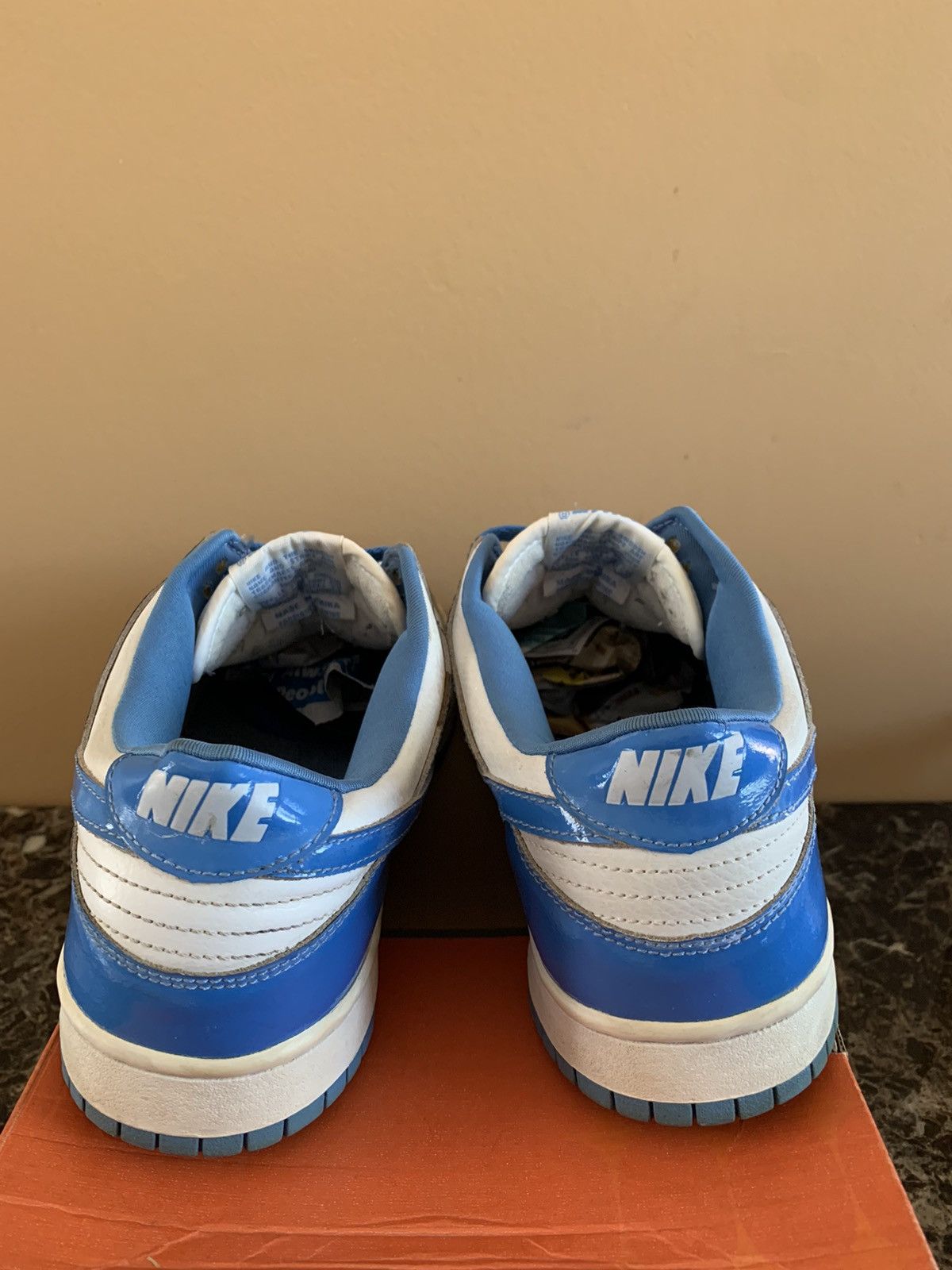 Nike Vintage Nike 2001 Dunk Low PL Carolina Blue UNC Size US 11.5 / EU 44-45 - 4 Thumbnail
