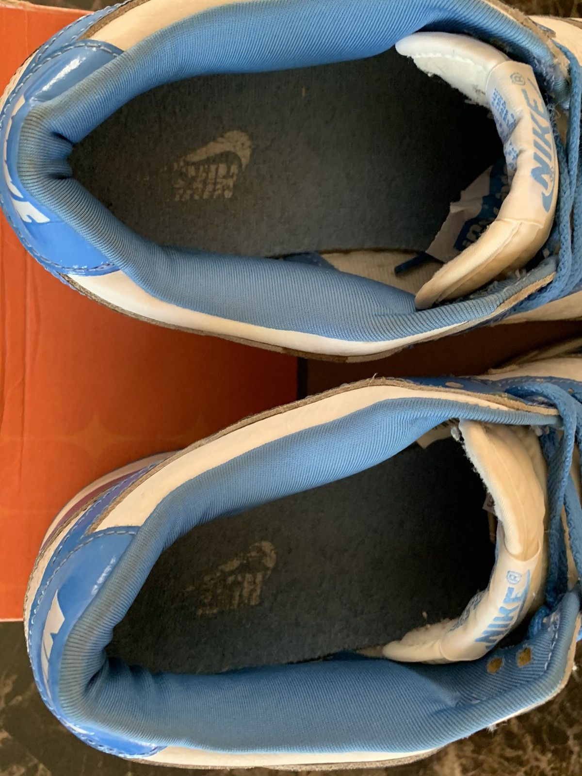 Nike Vintage Nike 2001 Dunk Low PL Carolina Blue UNC Size US 11.5 / EU 44-45 - 8 Thumbnail