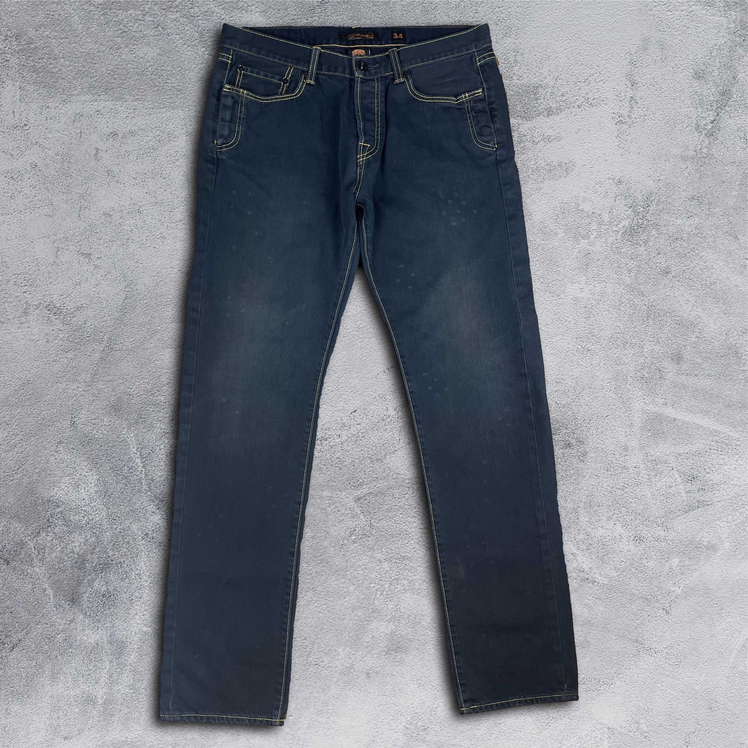 Ed Hardy Ed Hardy Denim Jeans Size US 34 / EU 50 - 3 Thumbnail