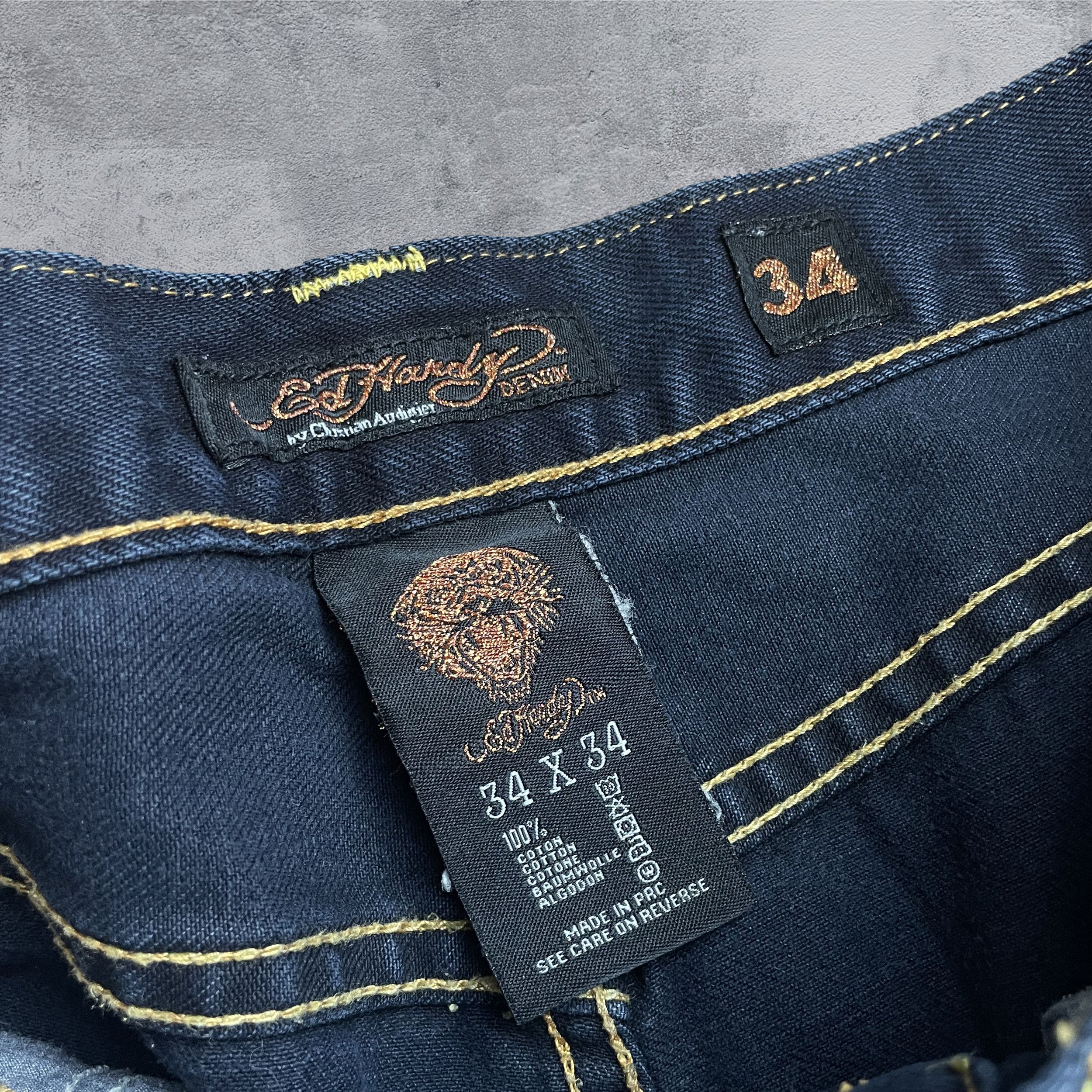Ed Hardy Ed Hardy Denim Jeans Size US 34 / EU 50 - 4 Thumbnail